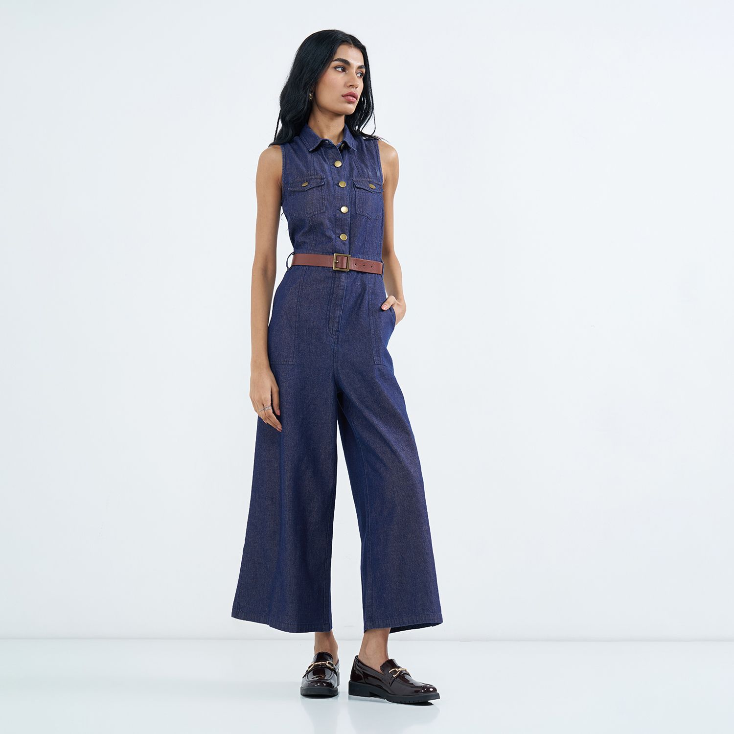 sf jeans by pantaloons Solid Women Jumpsuit-picture-15