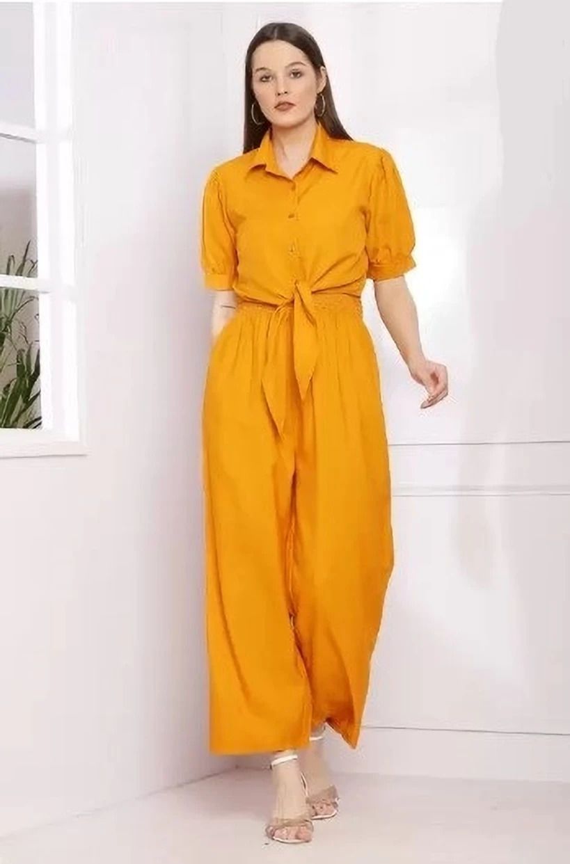 bullcraft Solid Women Jumpsuit-picture-2