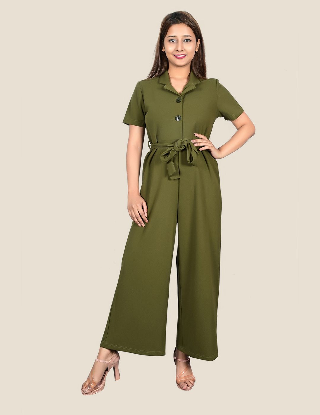 zenday casual Solid Women Jumpsuit-picture-1