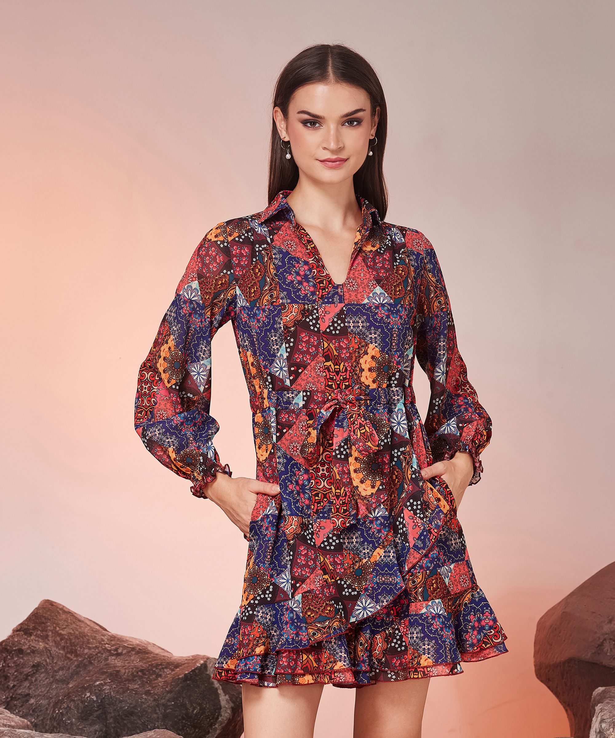 miss chase Printed Women Jumpsuit-picture-14