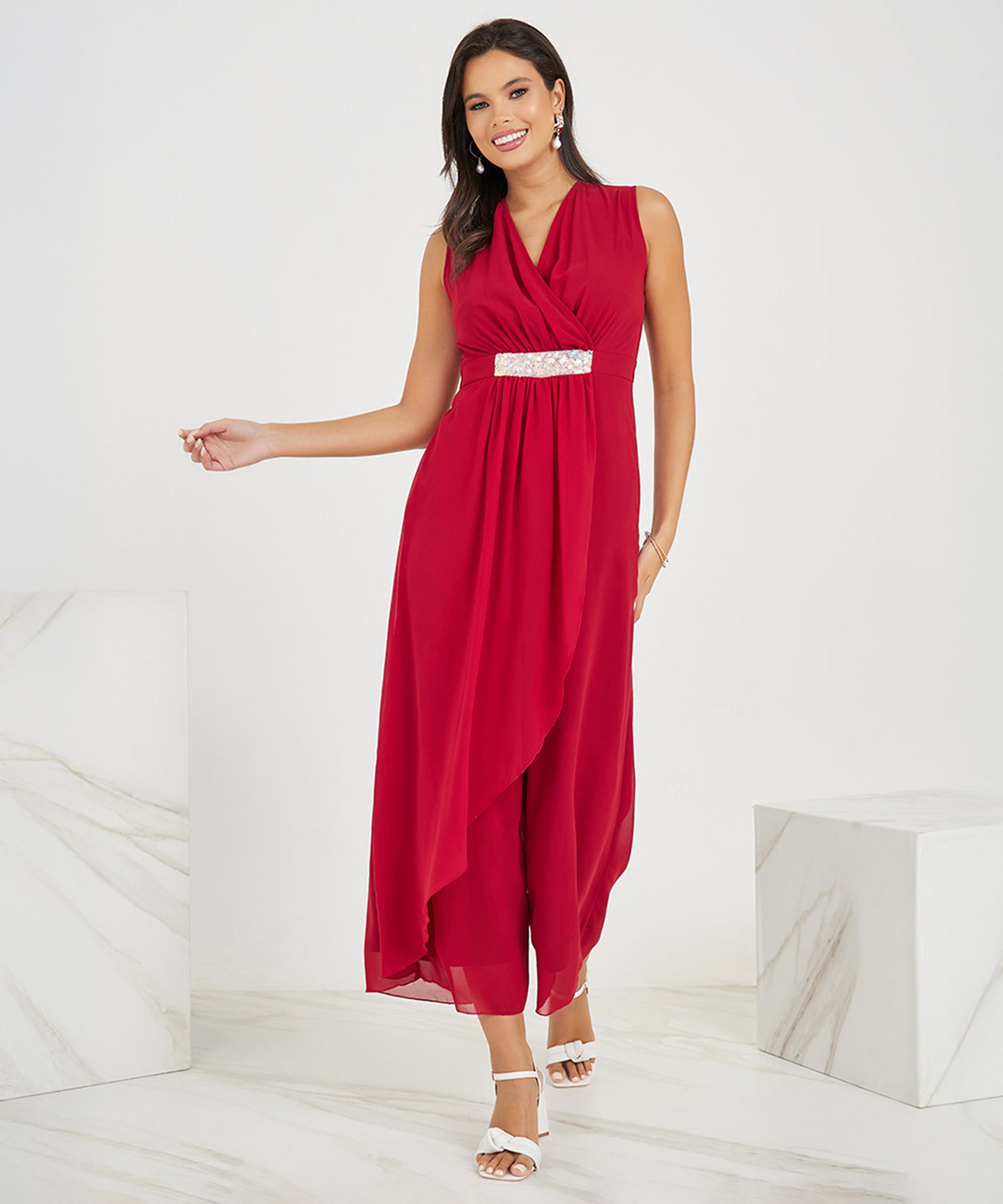 miss chase Embellished Women Jumpsuit-picture-15