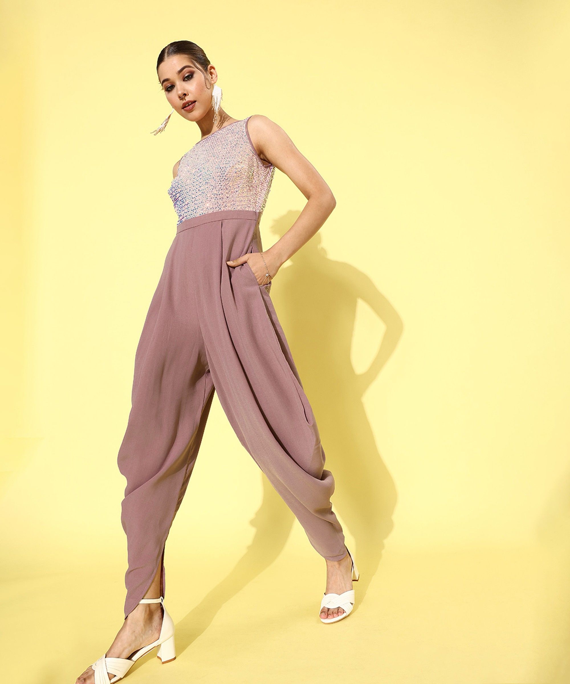 miss chase Embellished Women Jumpsuit-picture-35