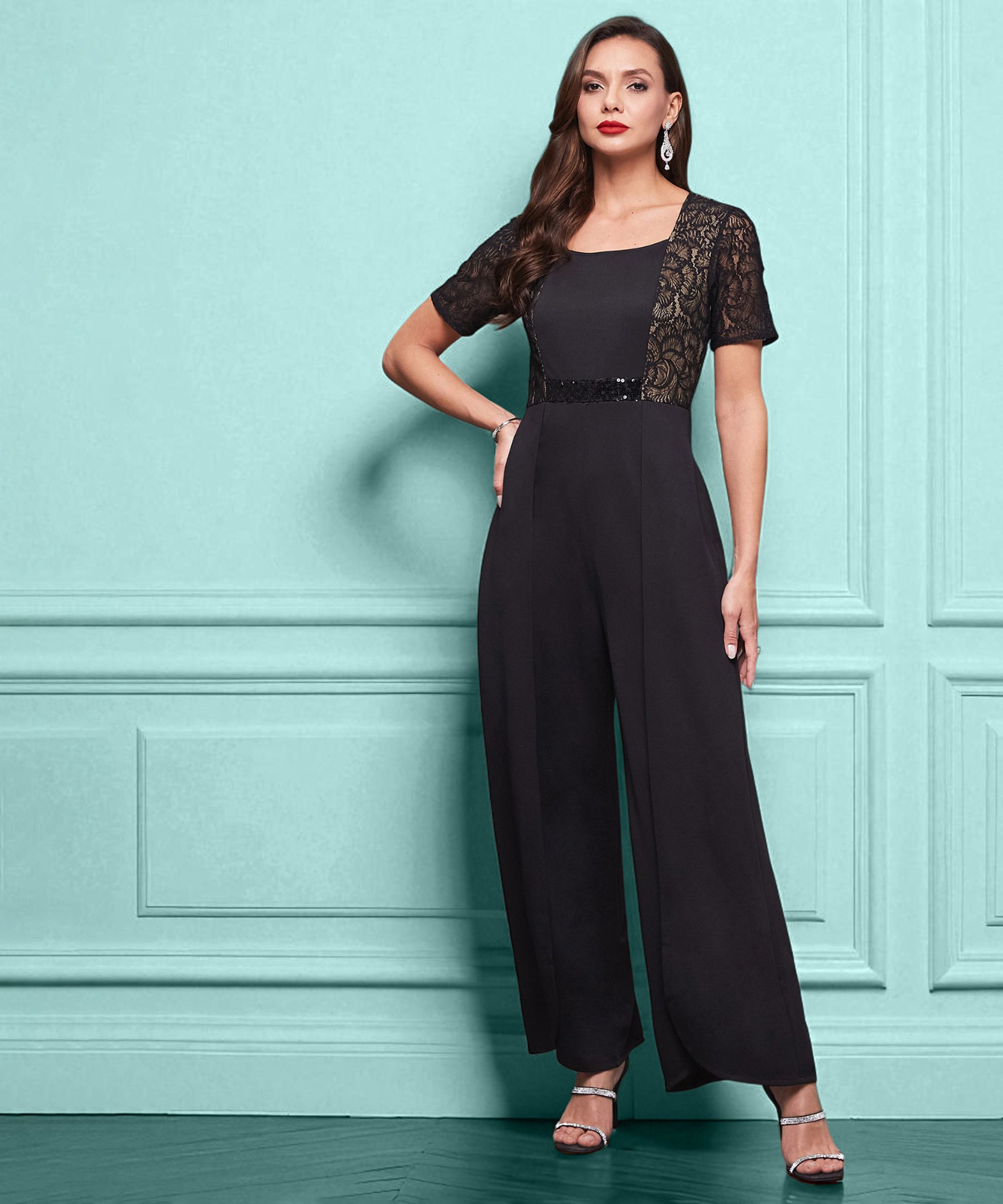 miss chase Self Design Women Jumpsuit-picture-35