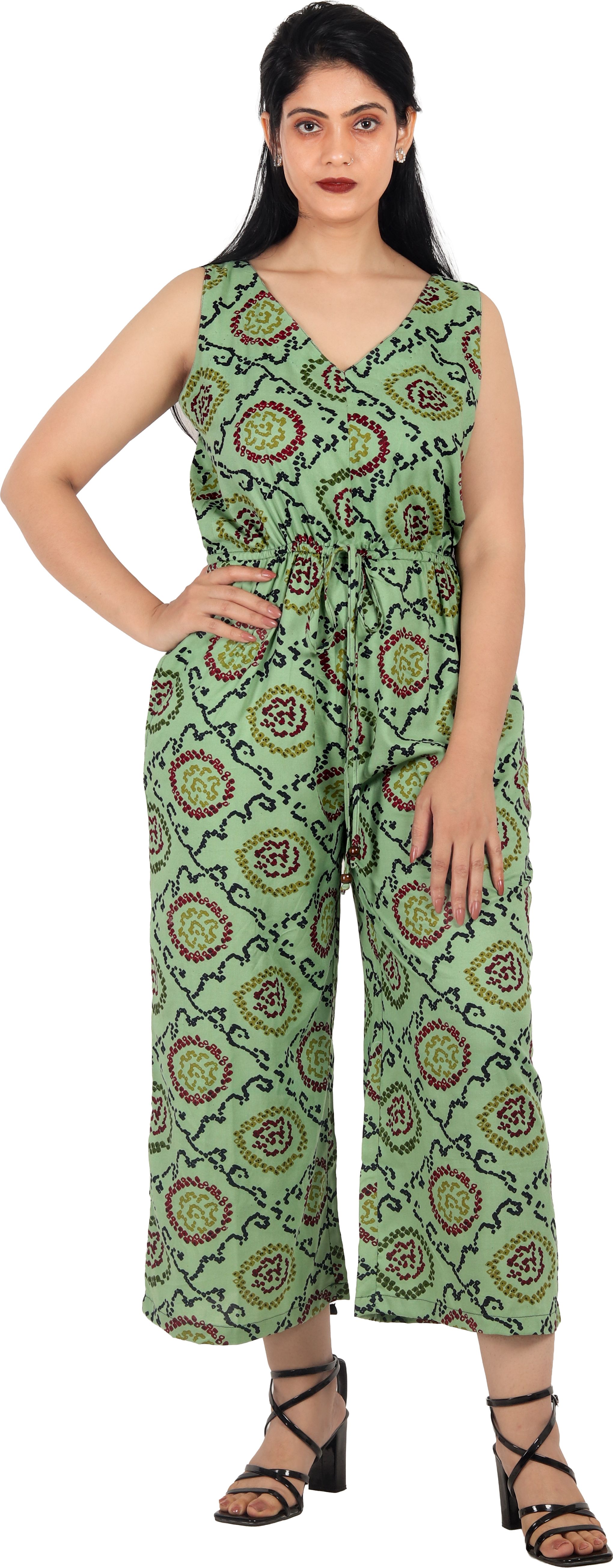 attem Floral Print Women Jumpsuit-picture-12