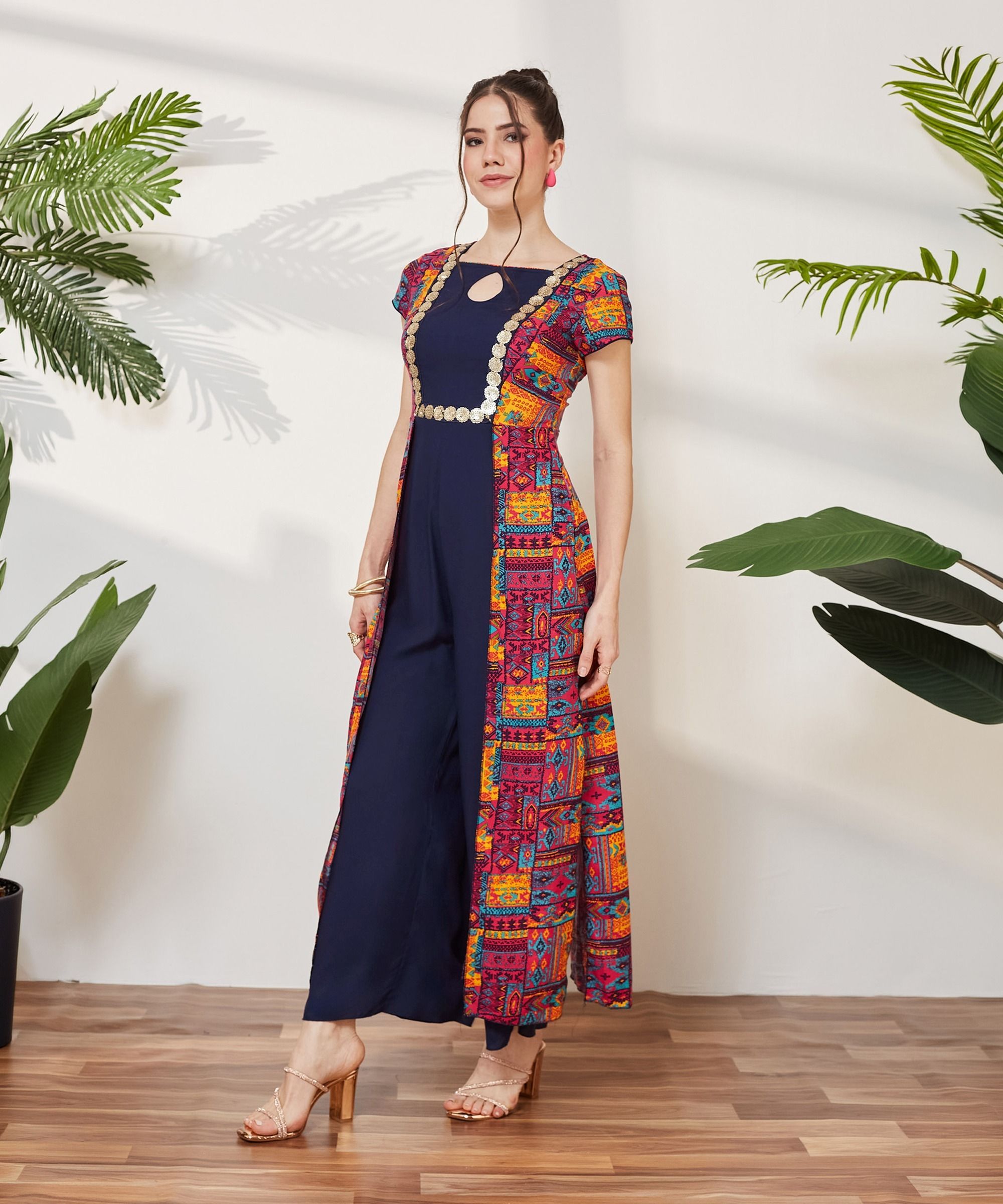miss chase Self Design Women Jumpsuit-picture-41