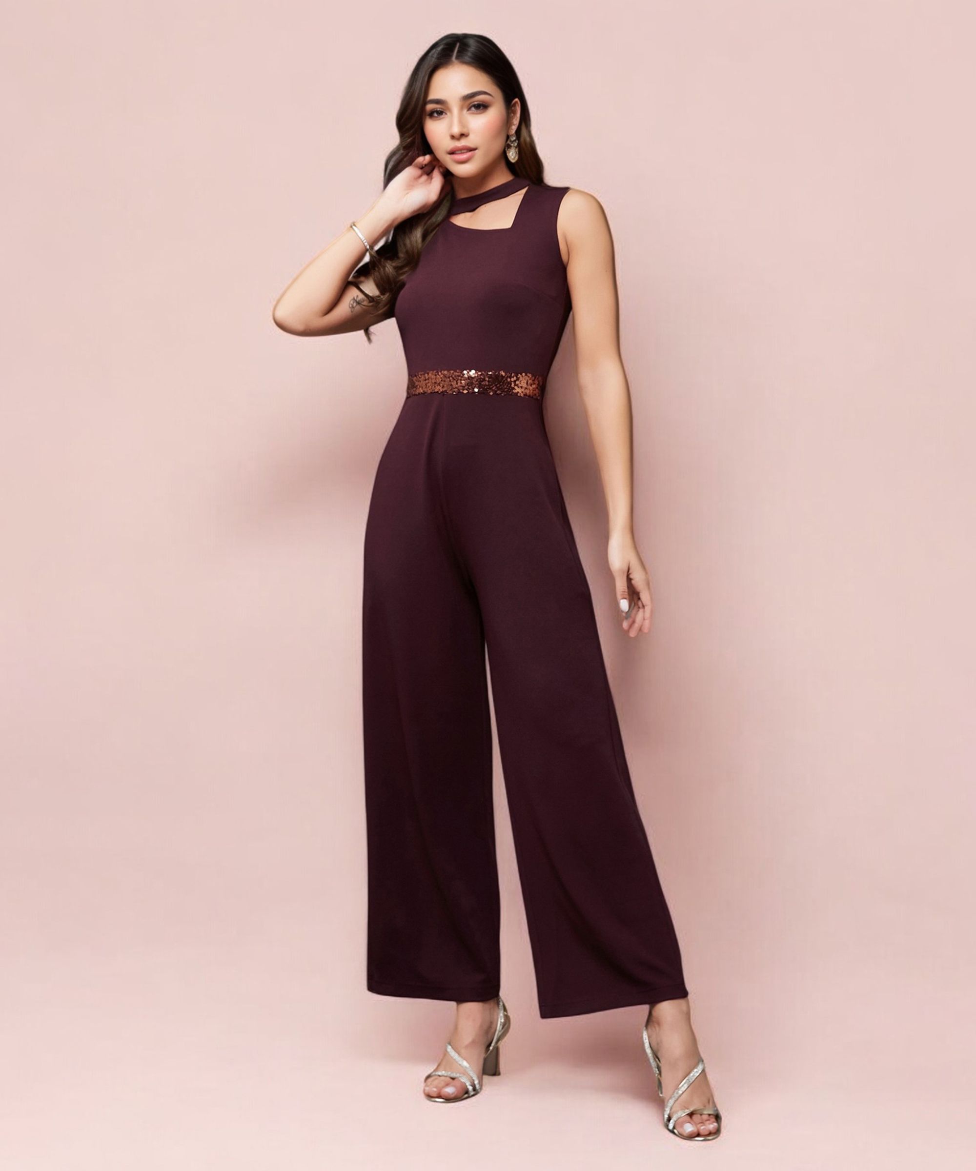 miss chase Embellished Women Jumpsuit-picture-35