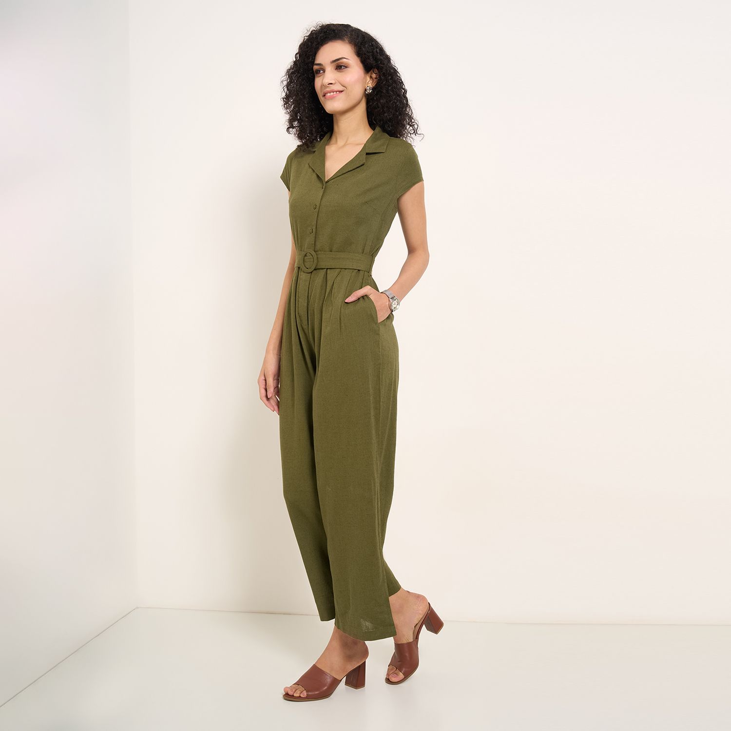 annabelleby pantaloons Solid Women Jumpsuit-picture-17