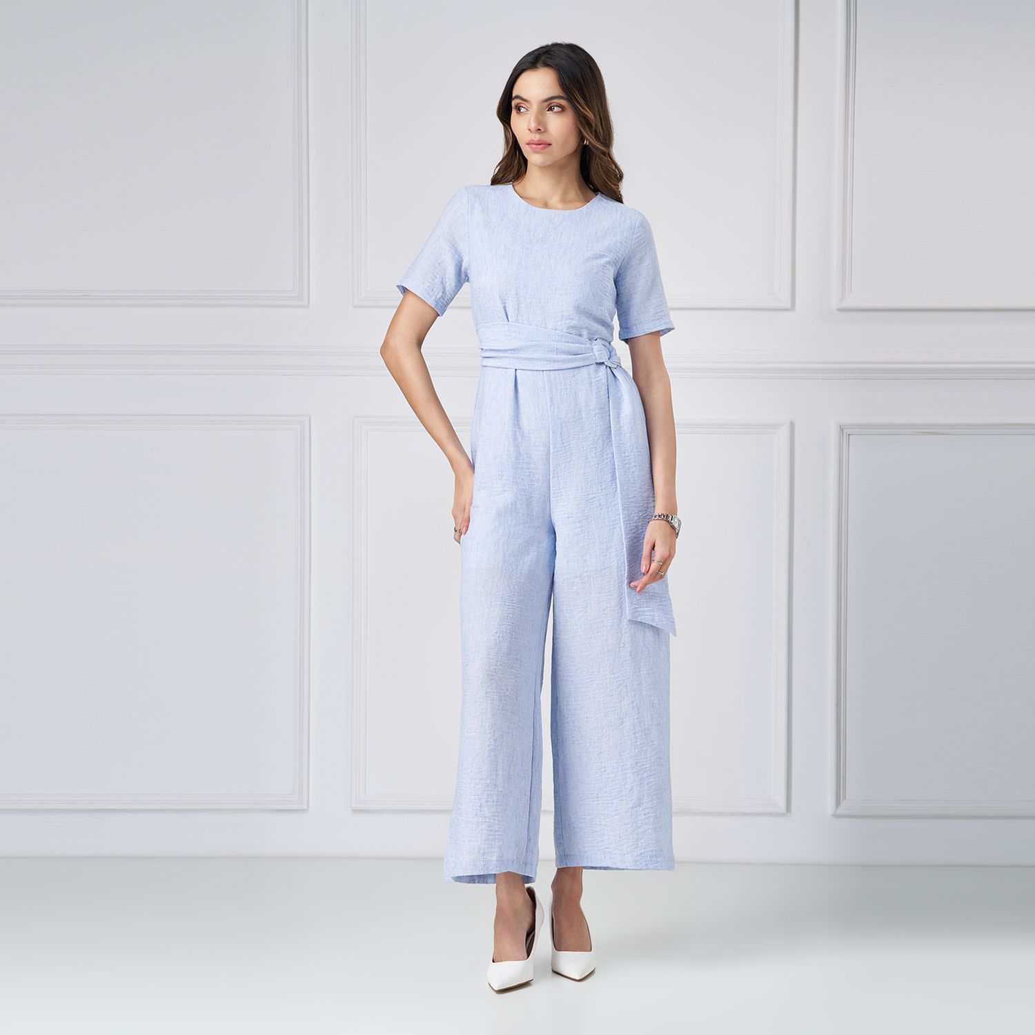 annabelle by pantaloons Solid Women Jumpsuit-picture-25
