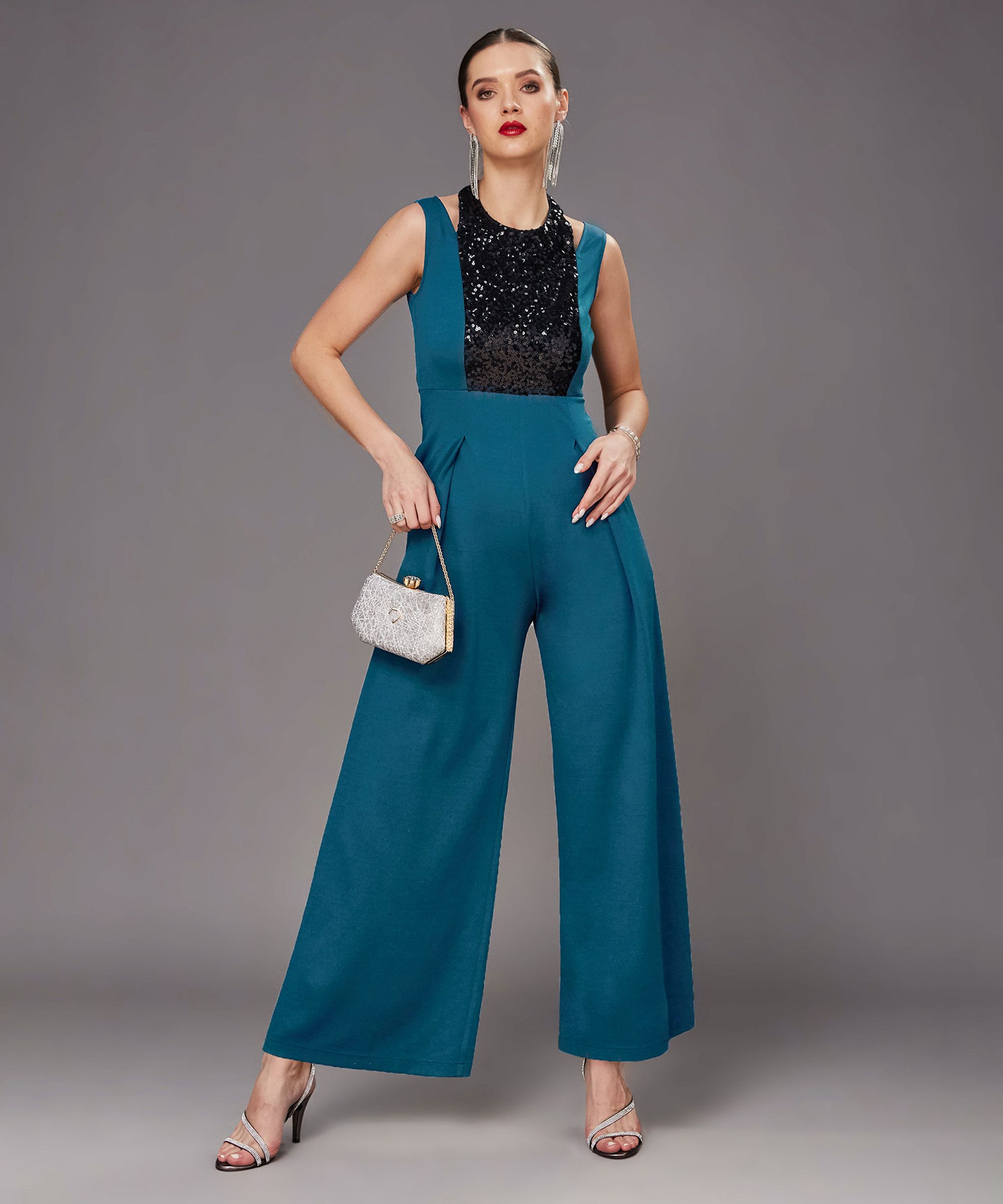 miss chase Embellished Women Jumpsuit-picture-19