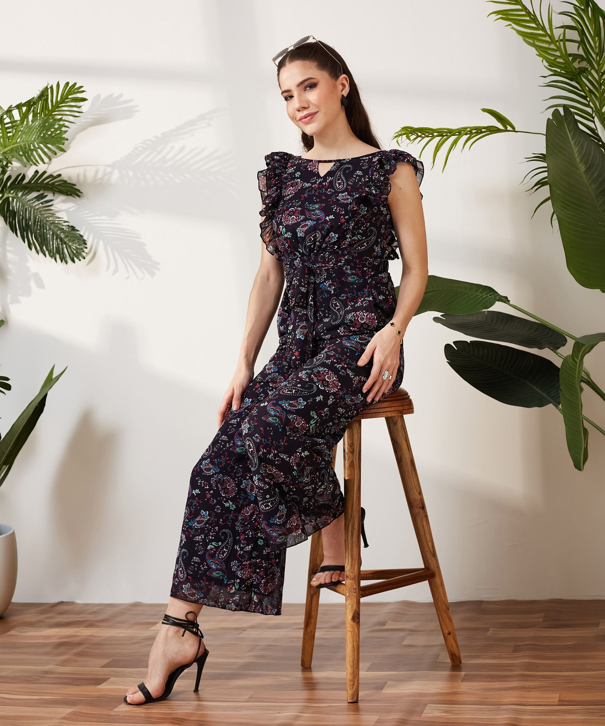 miss chase Floral Print Women Jumpsuit-picture-44