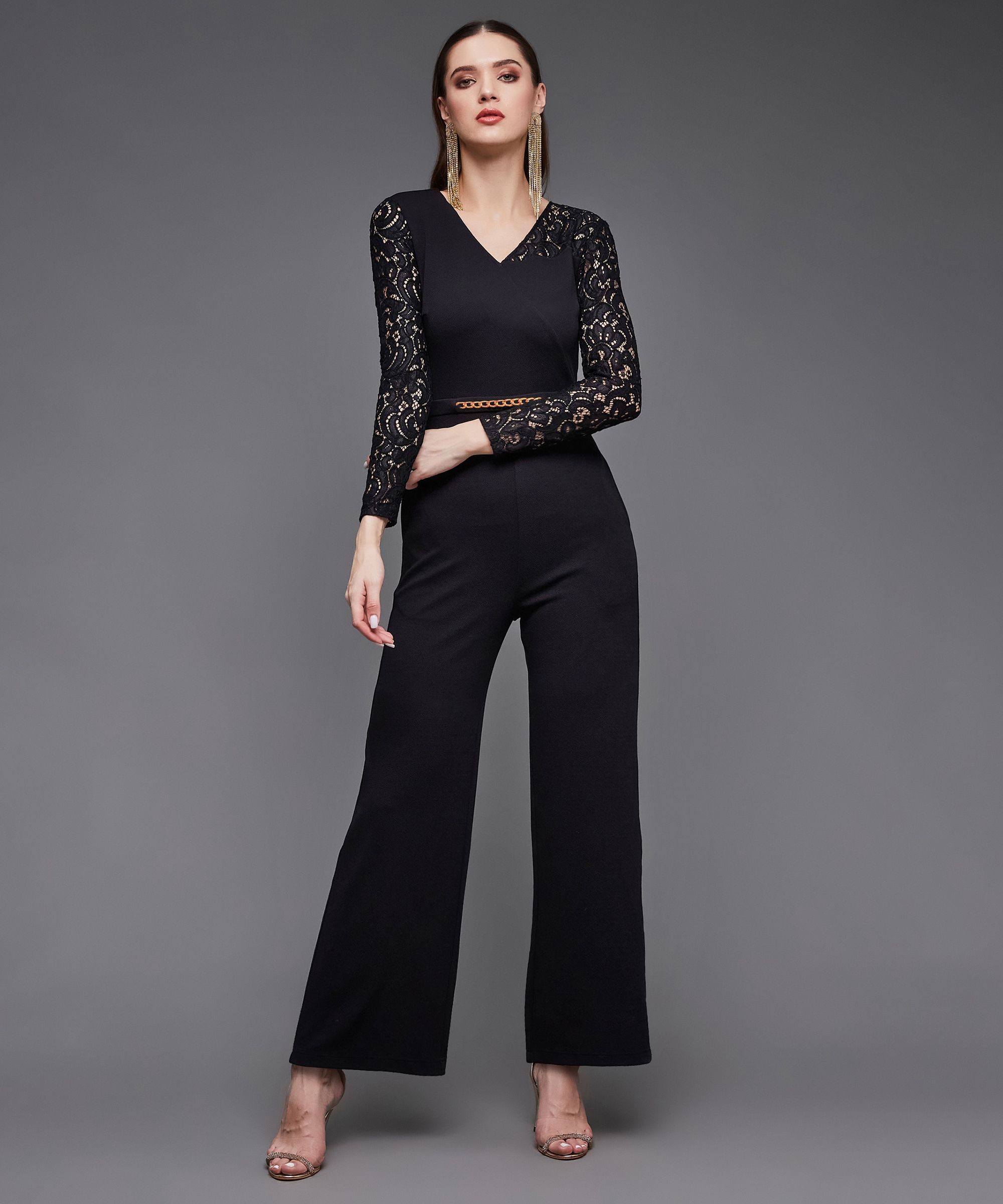 miss chase Solid Women Jumpsuit-picture-10