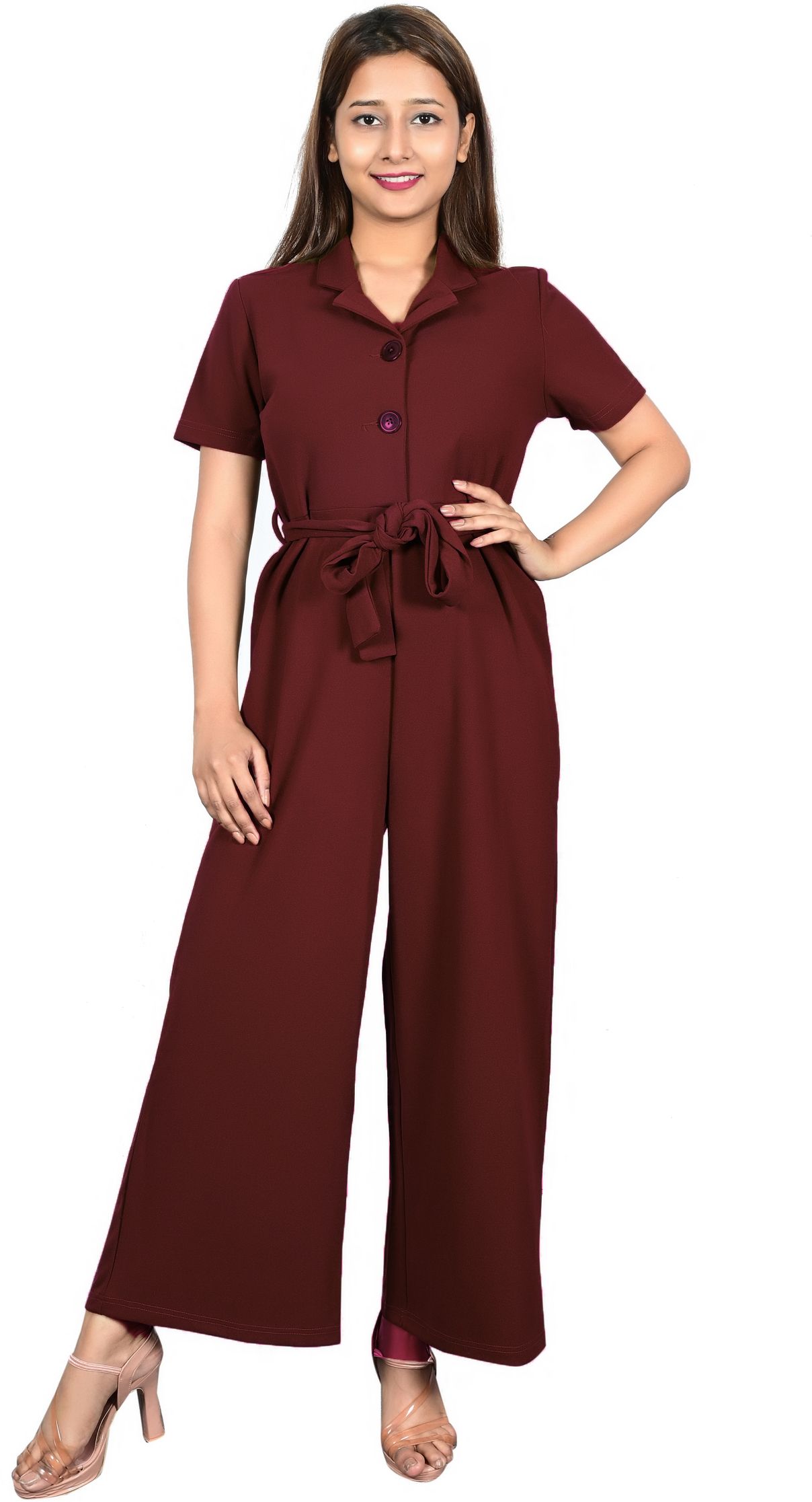 zenday casual Solid Women Jumpsuit-picture-0