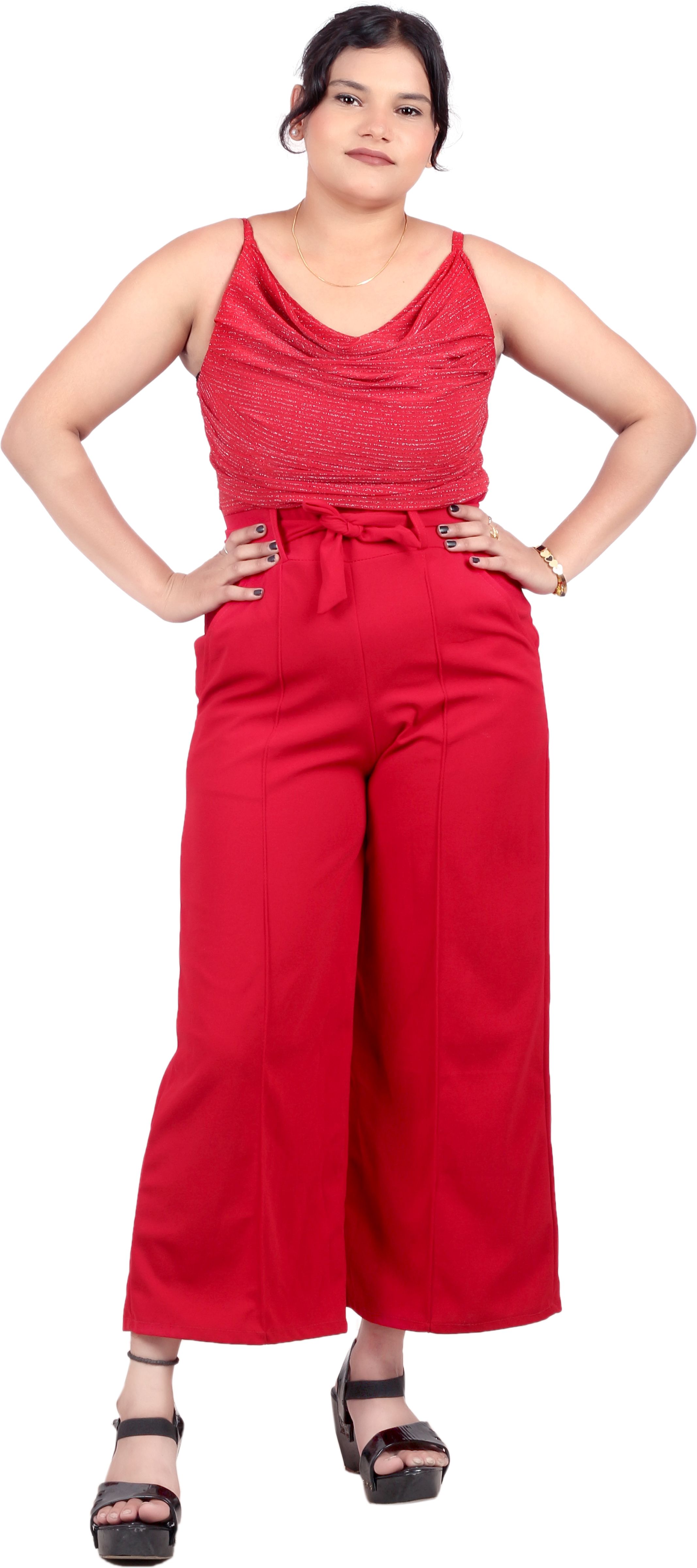 glamieree Solid Women Jumpsuit-picture-12