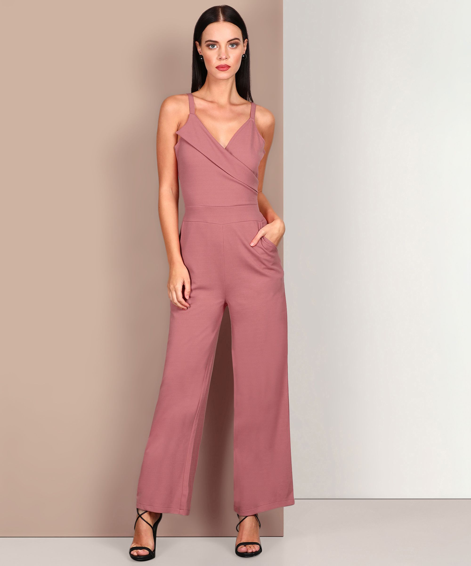 mayffei Solid Women Jumpsuit-picture-22