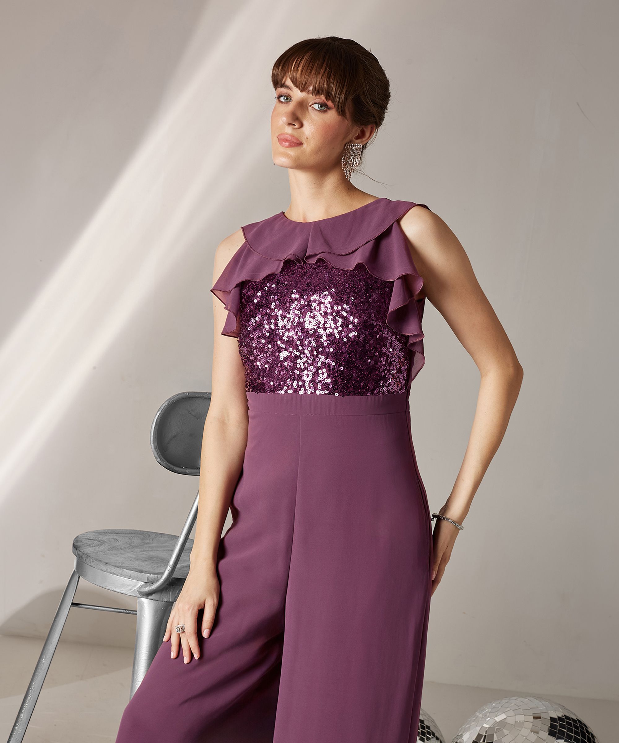 miss chase Embellished Women Jumpsuit-picture-44