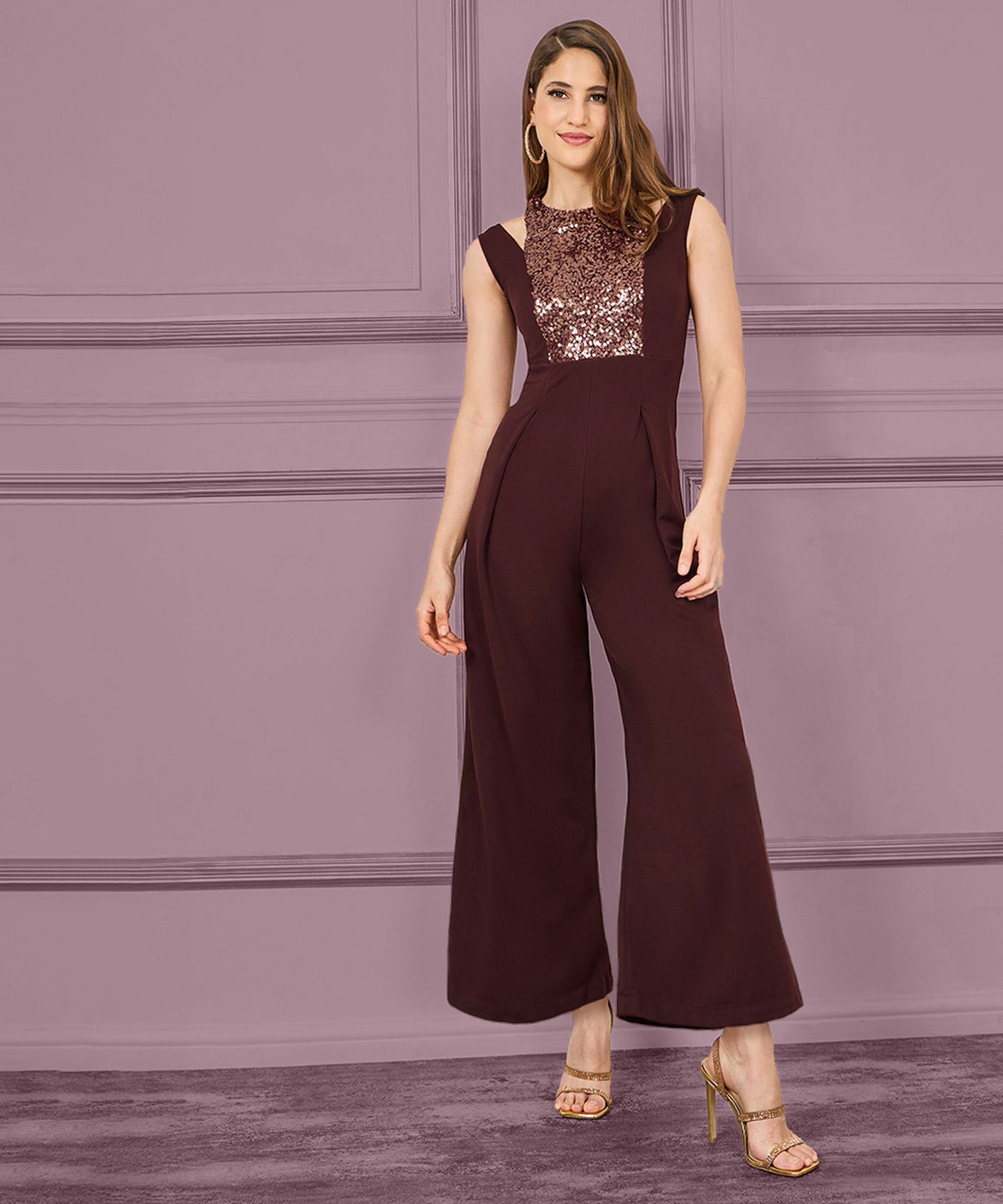 miss chase Embellished Women Jumpsuit-picture-21