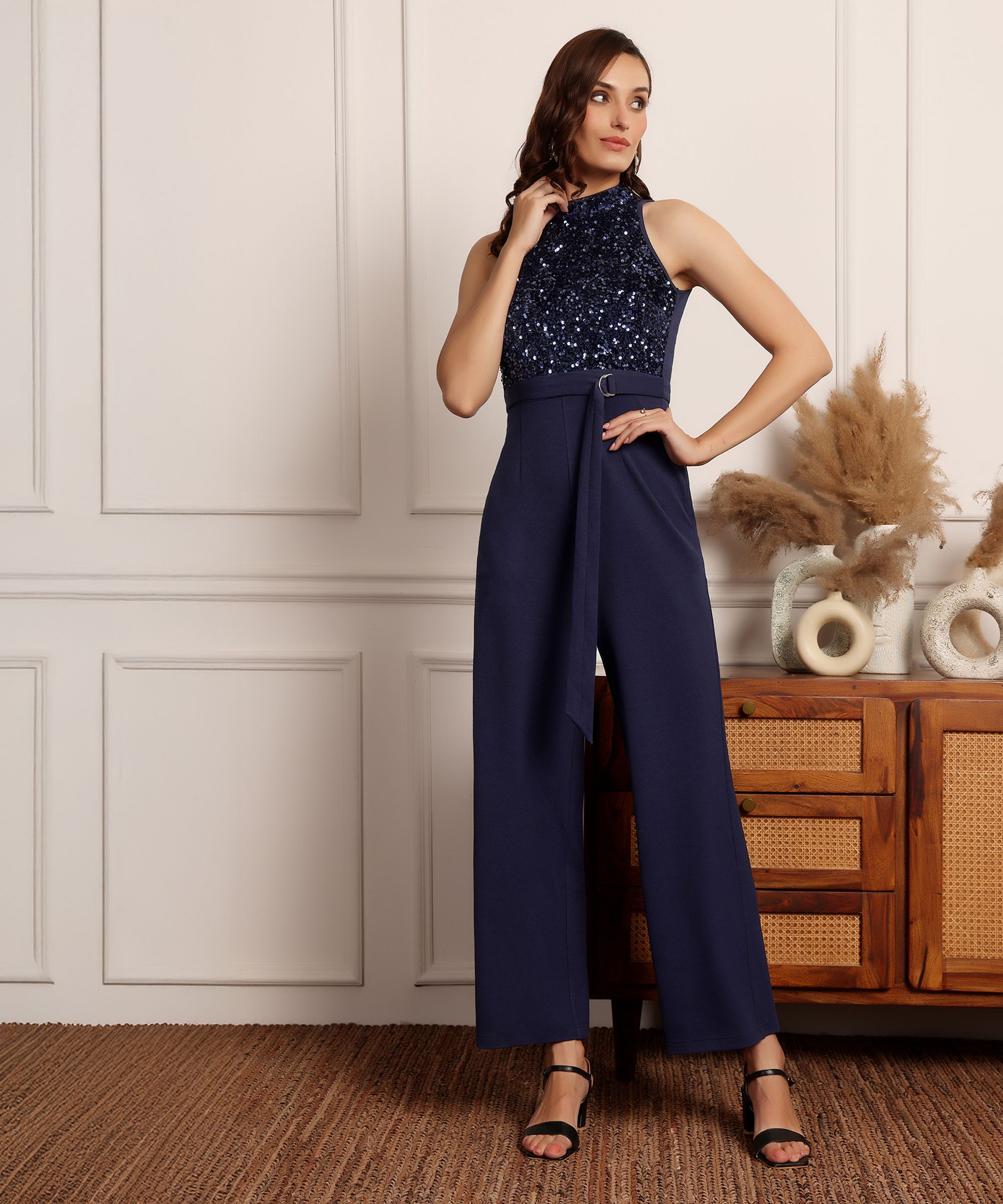 miss chase Embellished Women Jumpsuit-picture-30