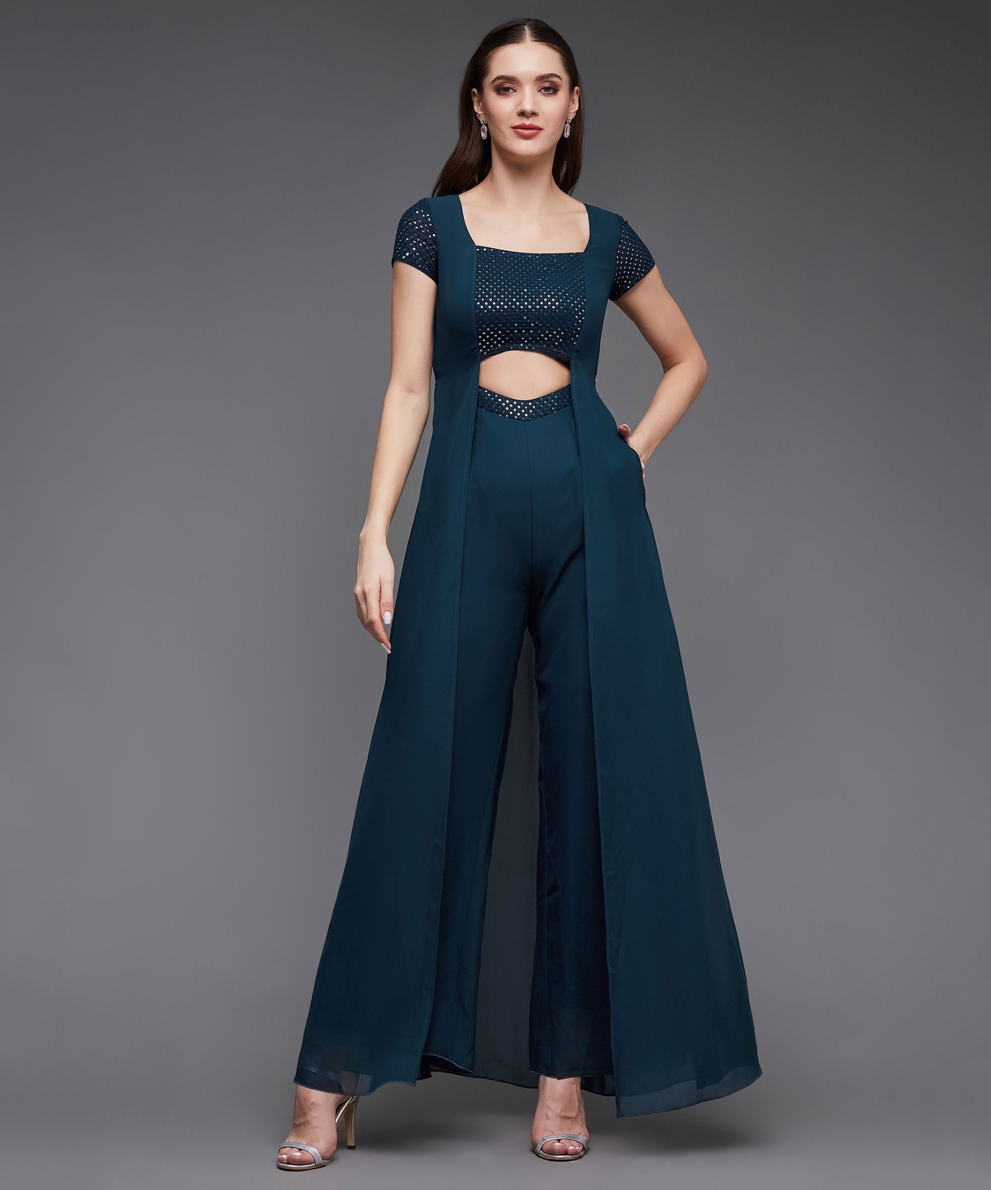 miss chase Embellished Women Jumpsuit-picture-36