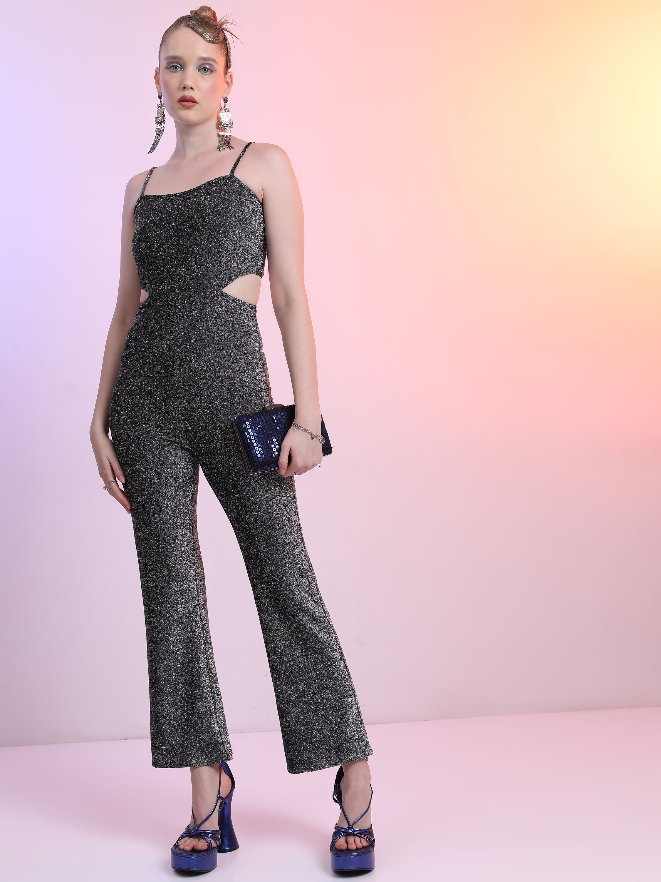 Solid Women Jumpsuit