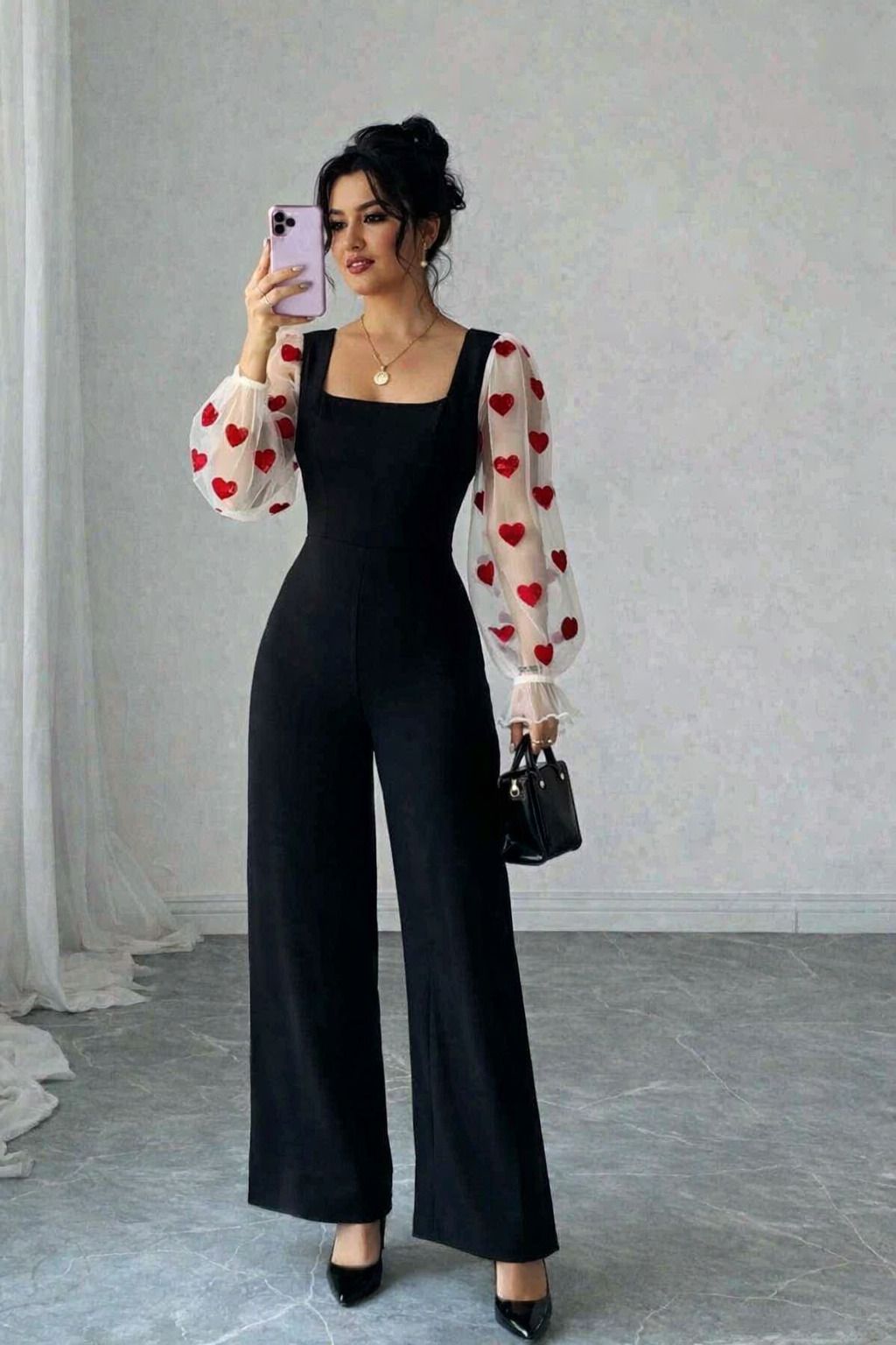 cajuni Self Design Women Jumpsuit-picture-12