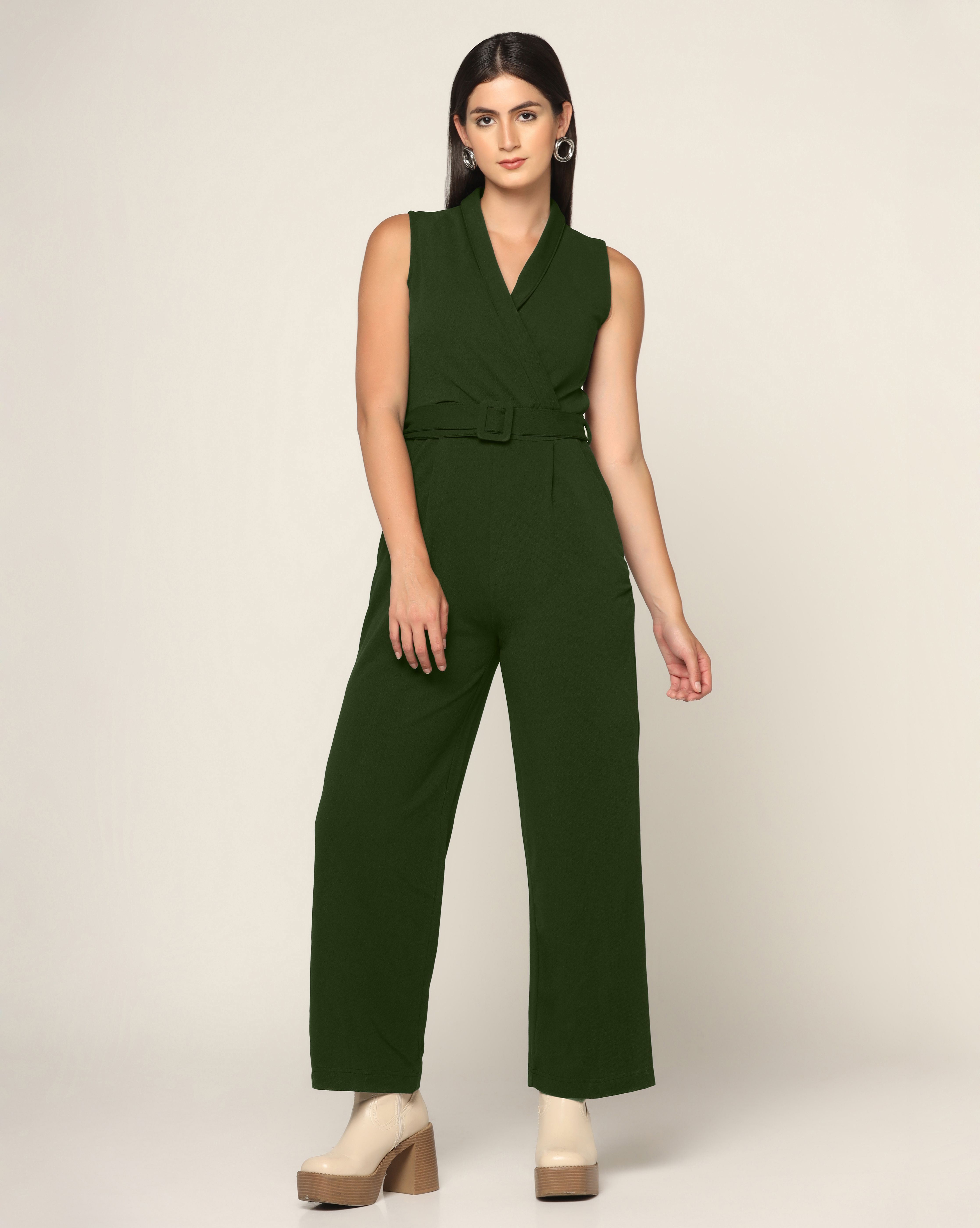 houseofcommon Solid Women Jumpsuit-picture-9
