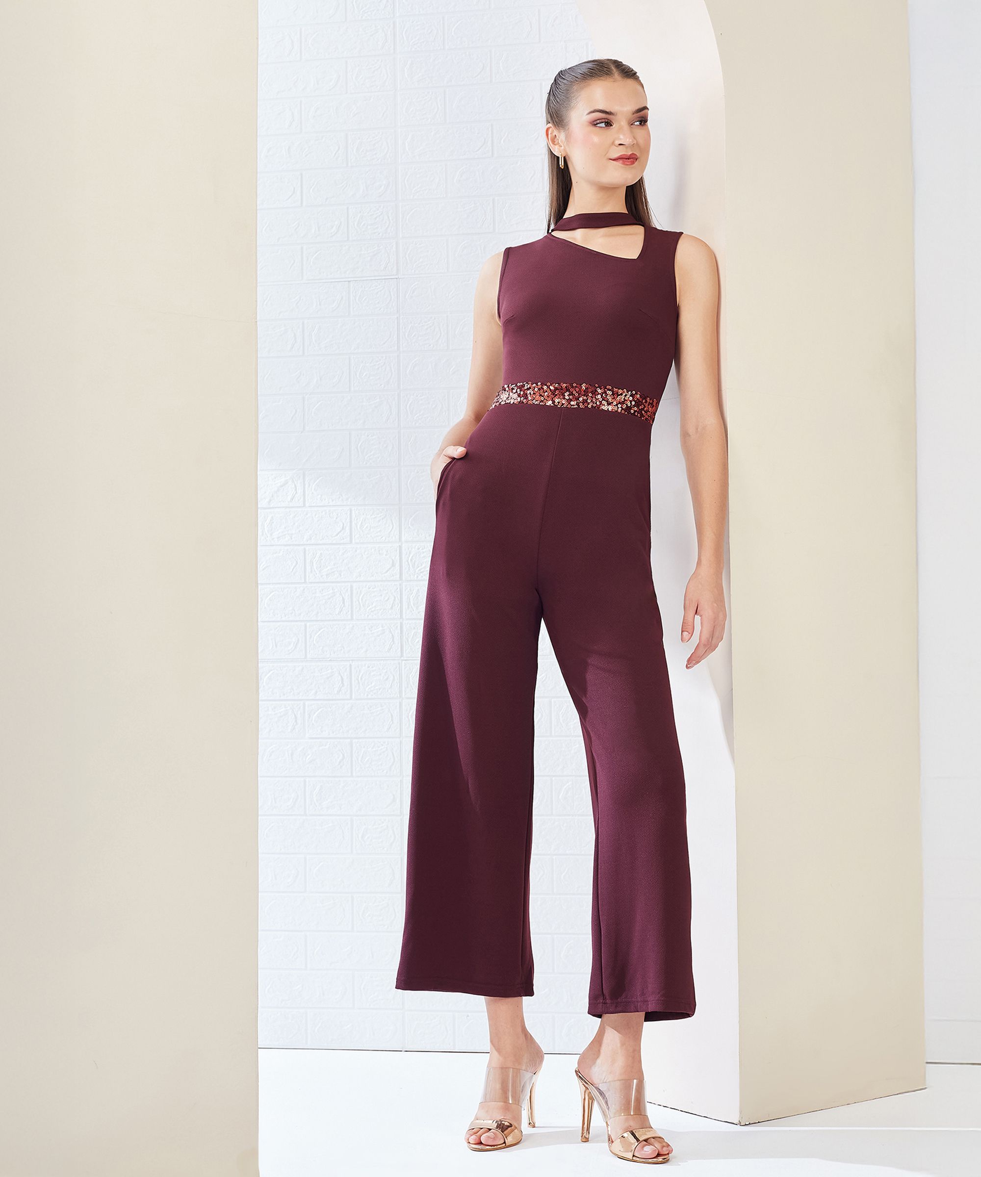 miss chase Solid Women Jumpsuit-picture-38