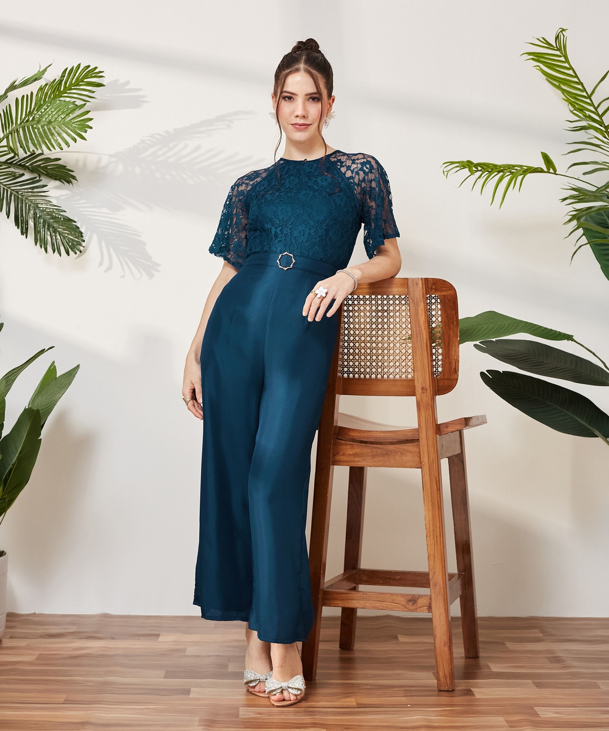 miss chase Self Design Women Jumpsuit-picture-20