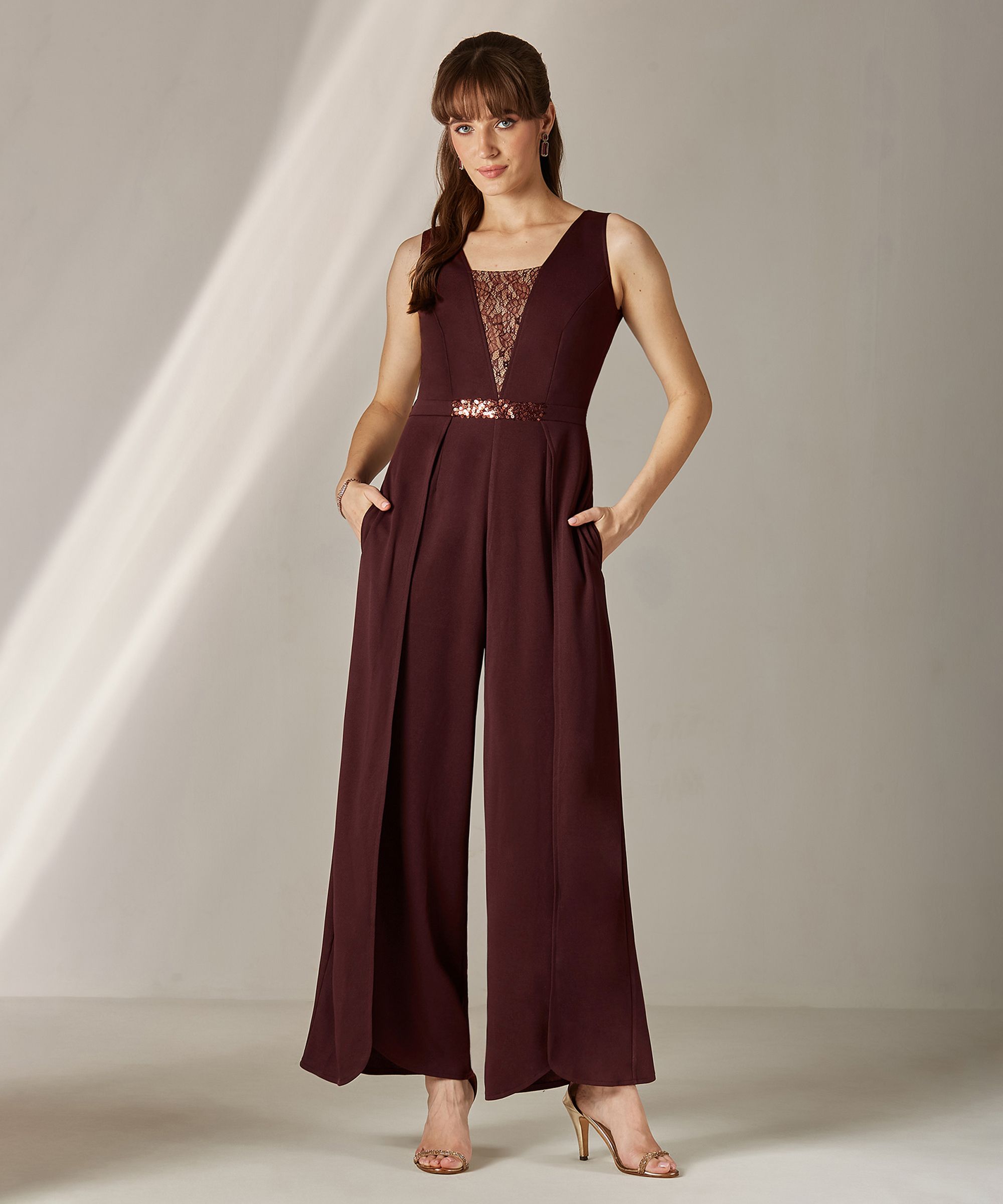 miss chase Embellished Women Jumpsuit-picture-29