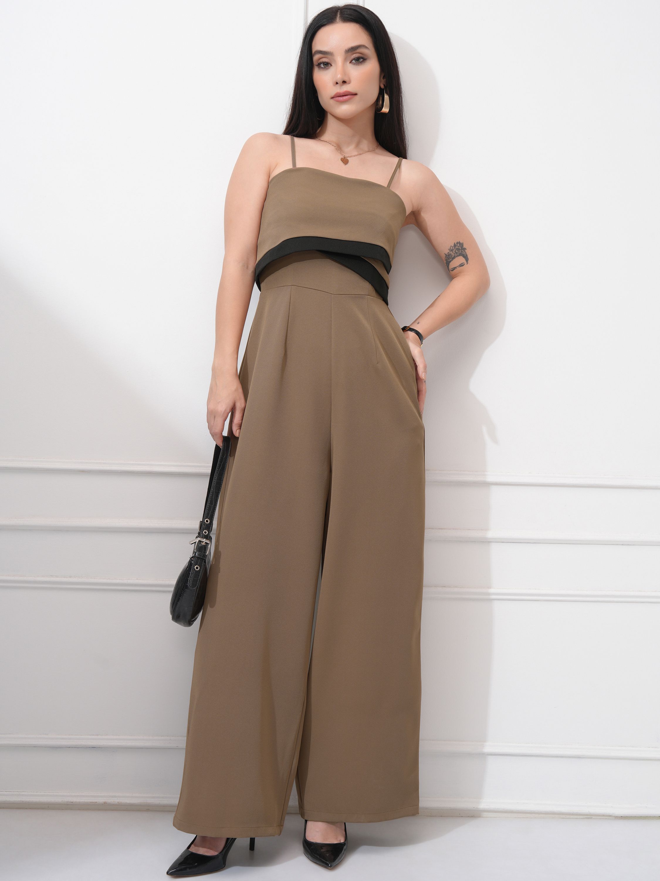 Solid Women Jumpsuit