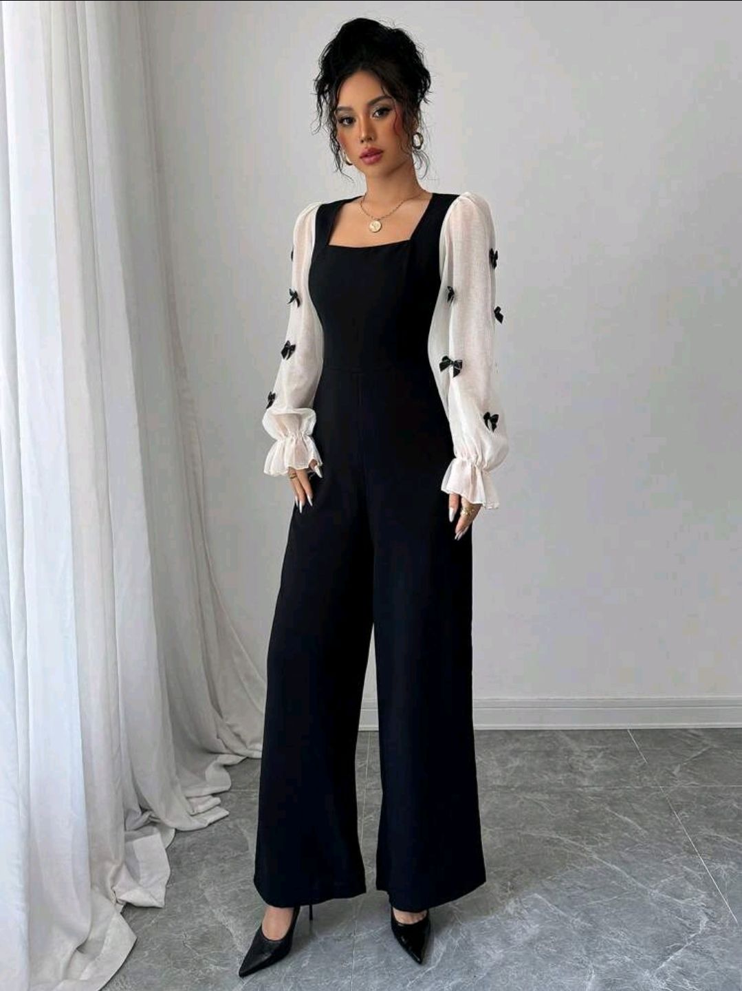 Applique Women Jumpsuit-image-27