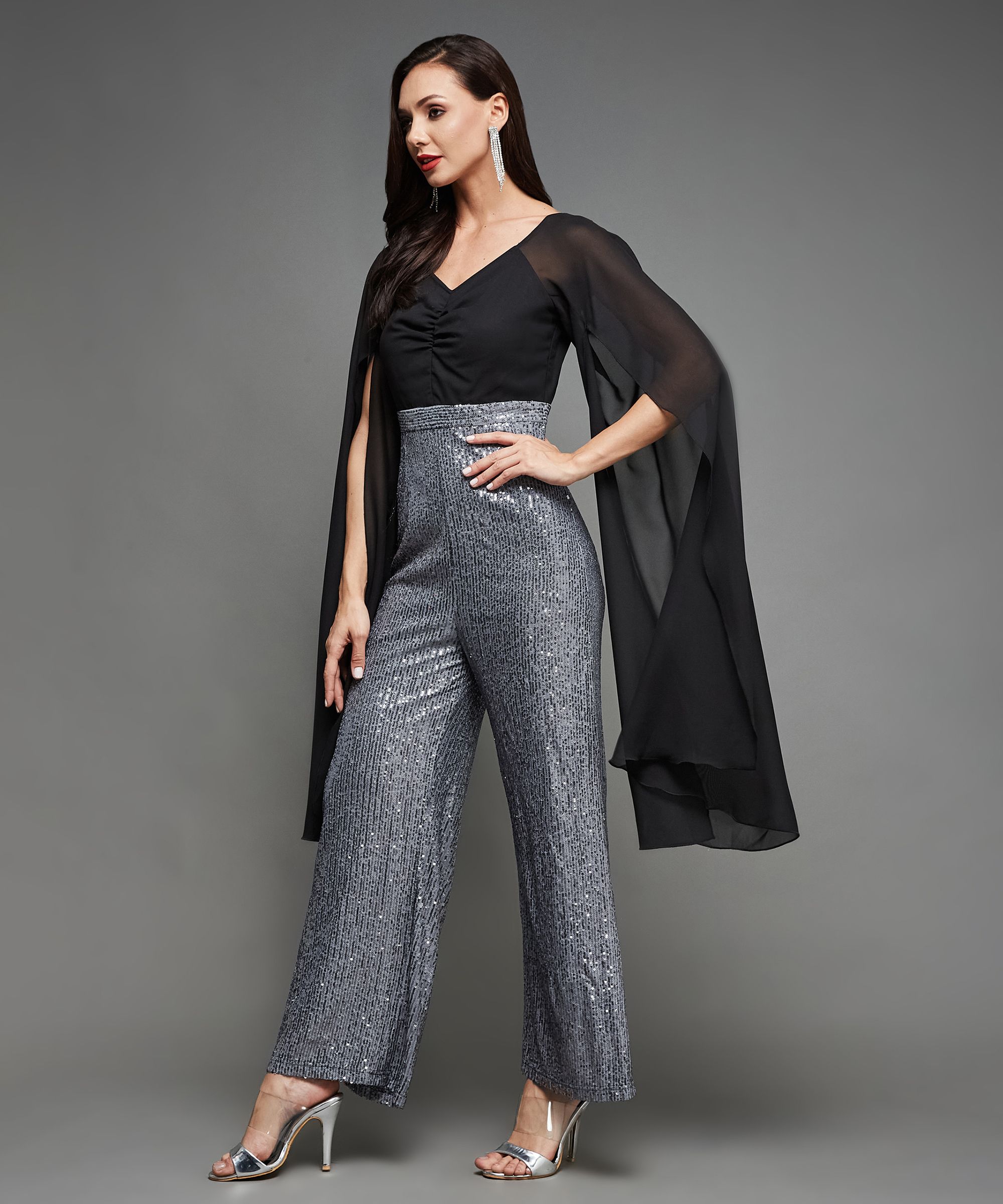 miss chase Embellished Women Jumpsuit-picture-23
