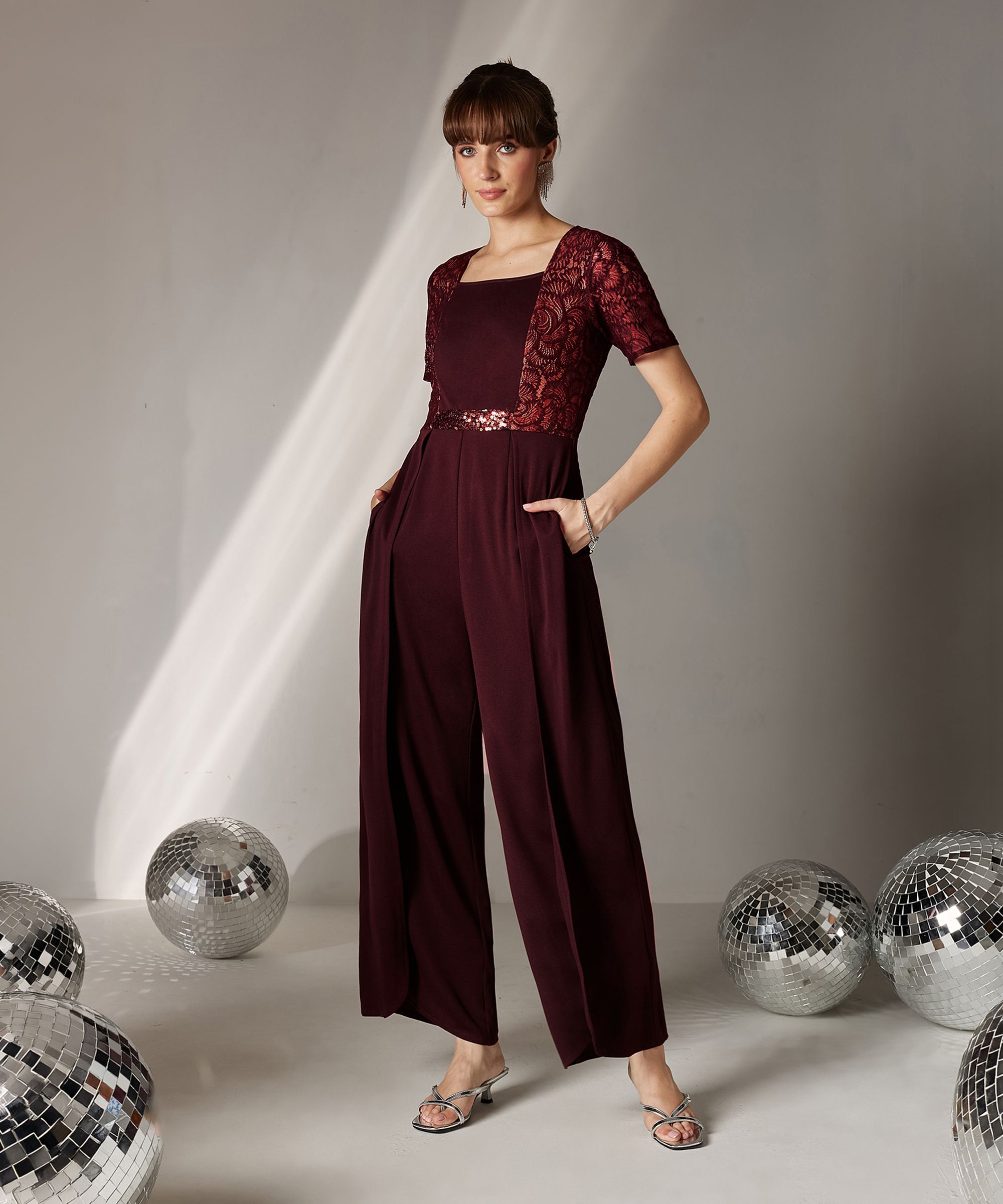 miss chase Self Design Women Jumpsuit-picture-19
