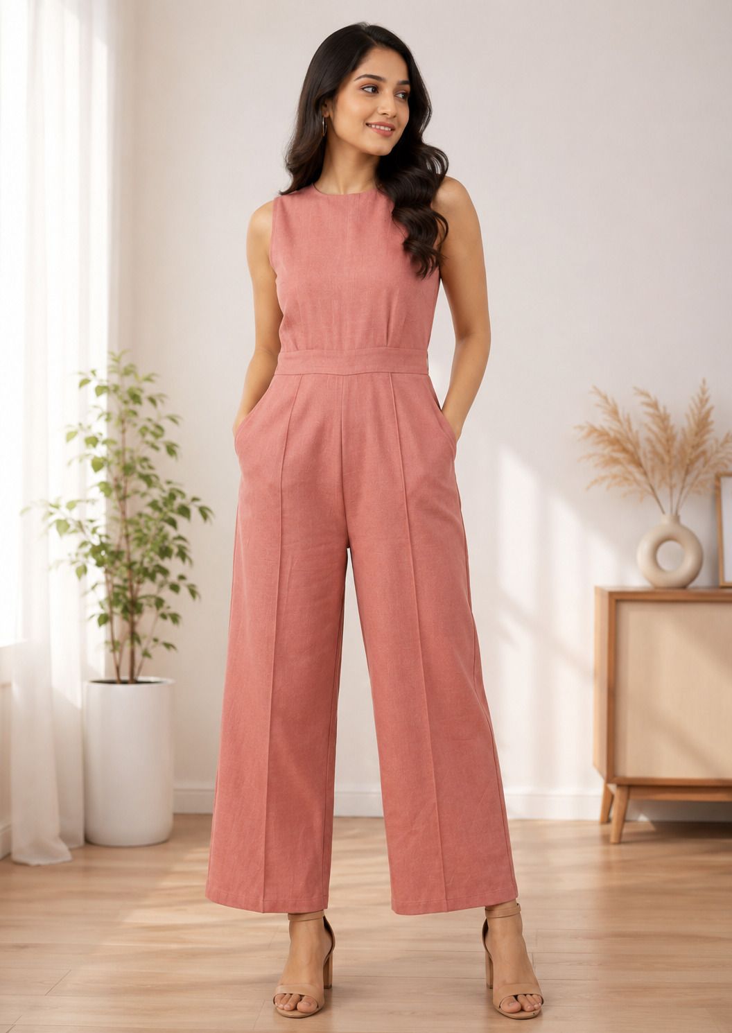 tiger style Solid, Self Design Women Jumpsuit-picture-10