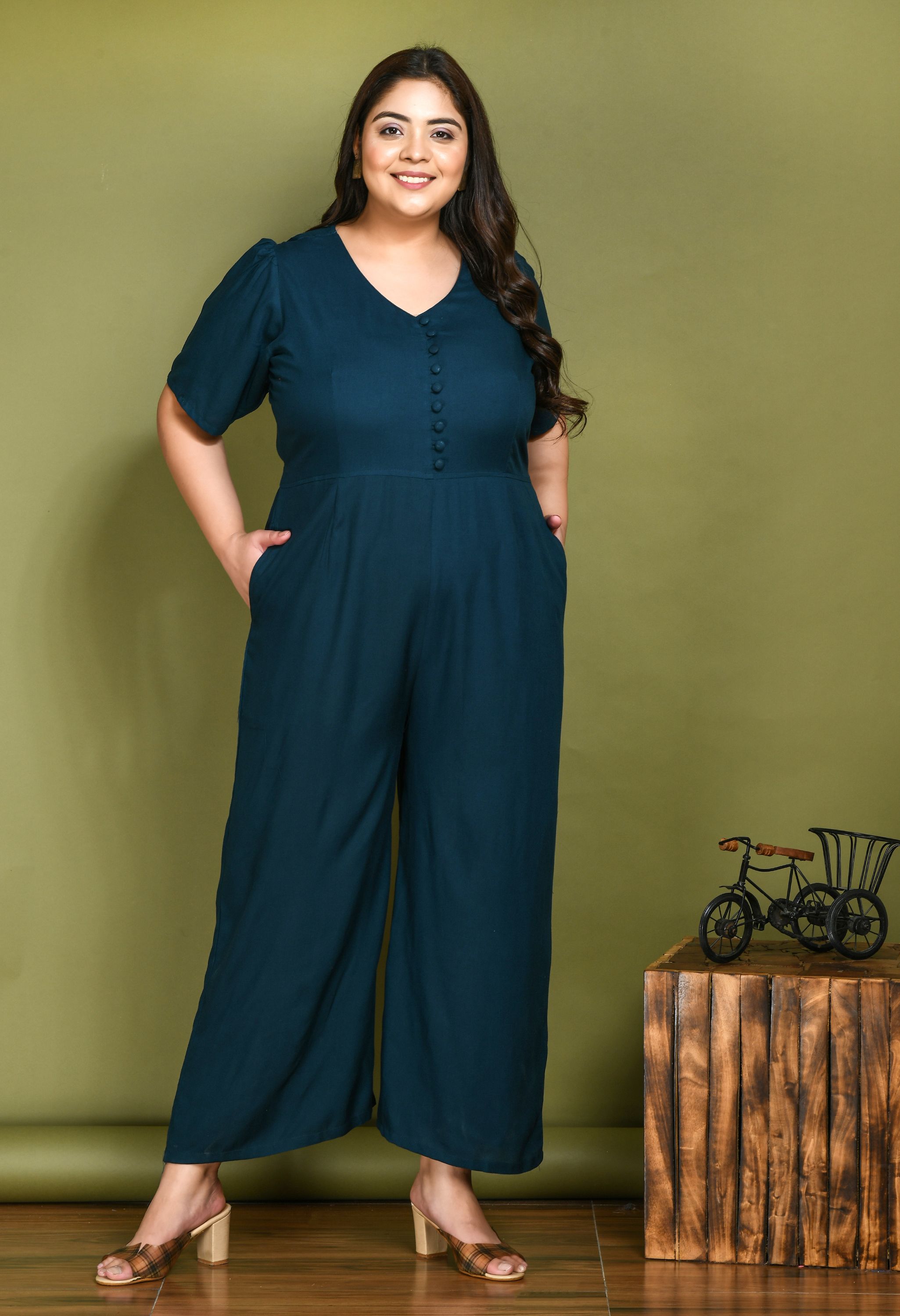 prettyplus by desinoor Solid Women Jumpsuit-picture-40