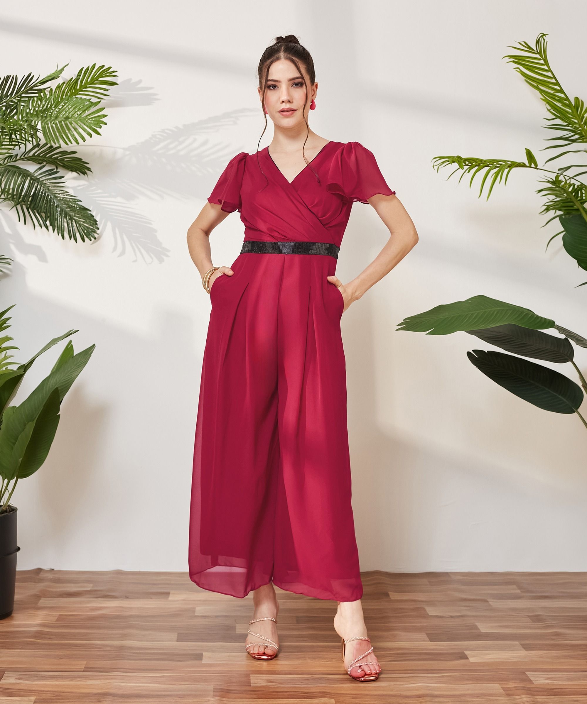 miss chase Solid Women Jumpsuit-picture-38