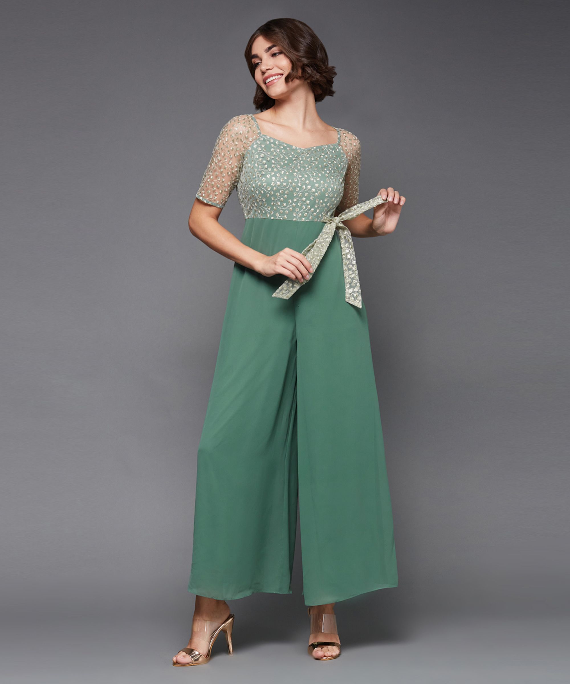 Self Design Women Jumpsuit-image-46
