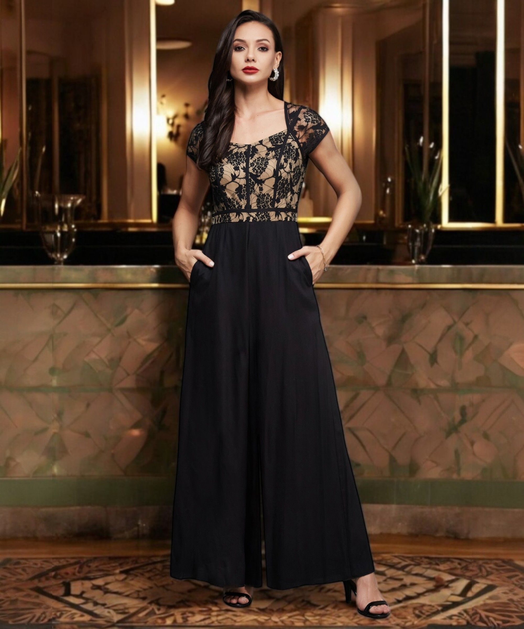 Solid Women Jumpsuit