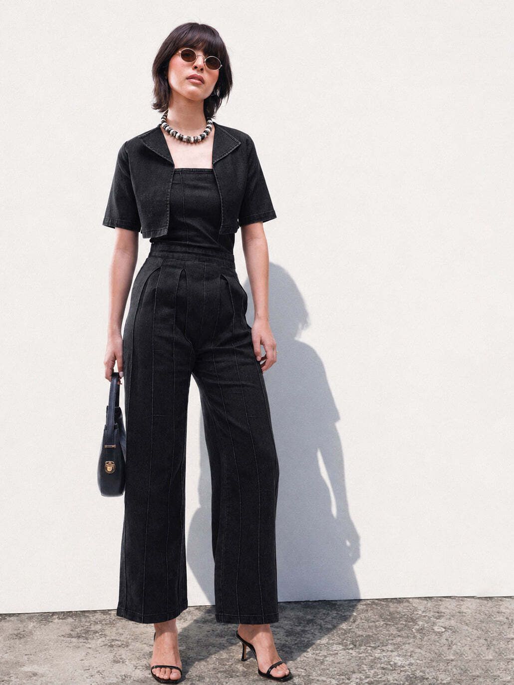 sassafras Solid Women Jumpsuit-picture-4