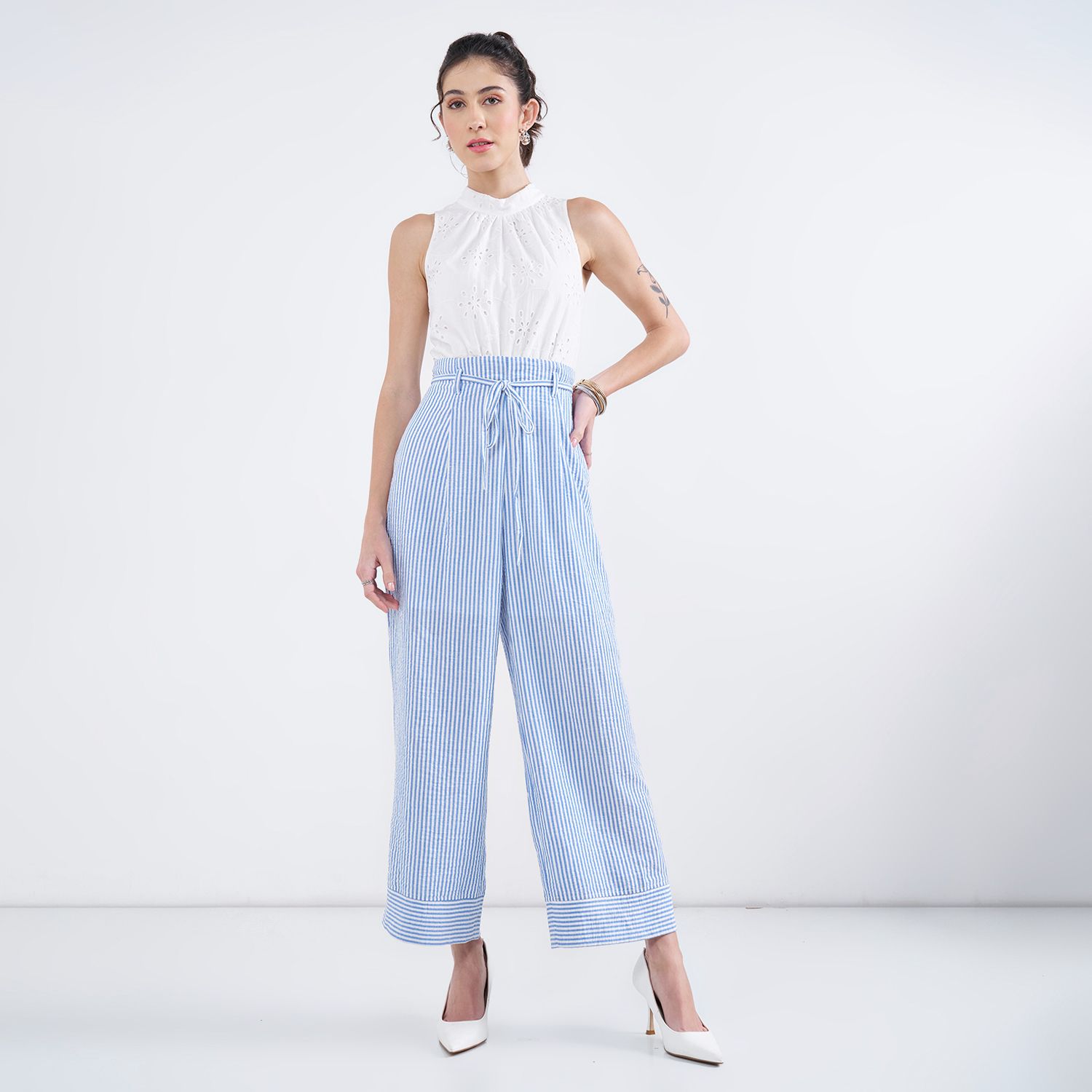 honey by pantaloons Striped Women Jumpsuit-picture-14