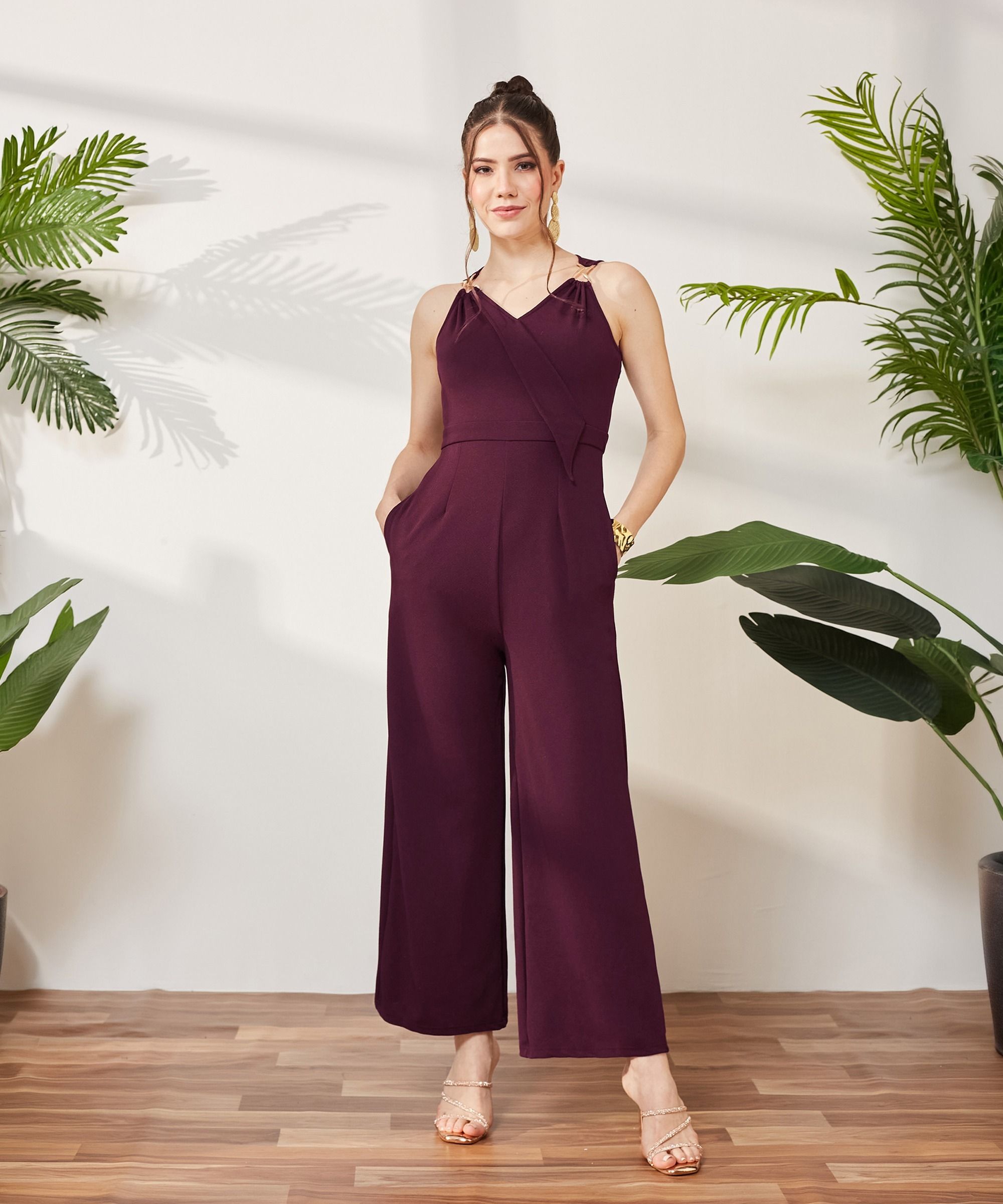 miss chase Solid Women Jumpsuit-picture-43