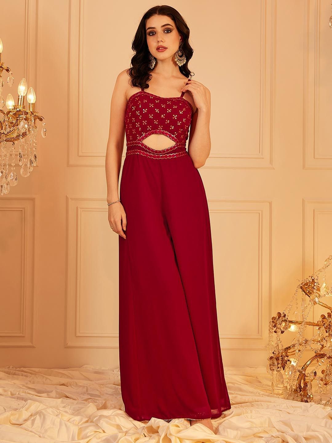 indo street Solid Women Jumpsuit-picture-25
