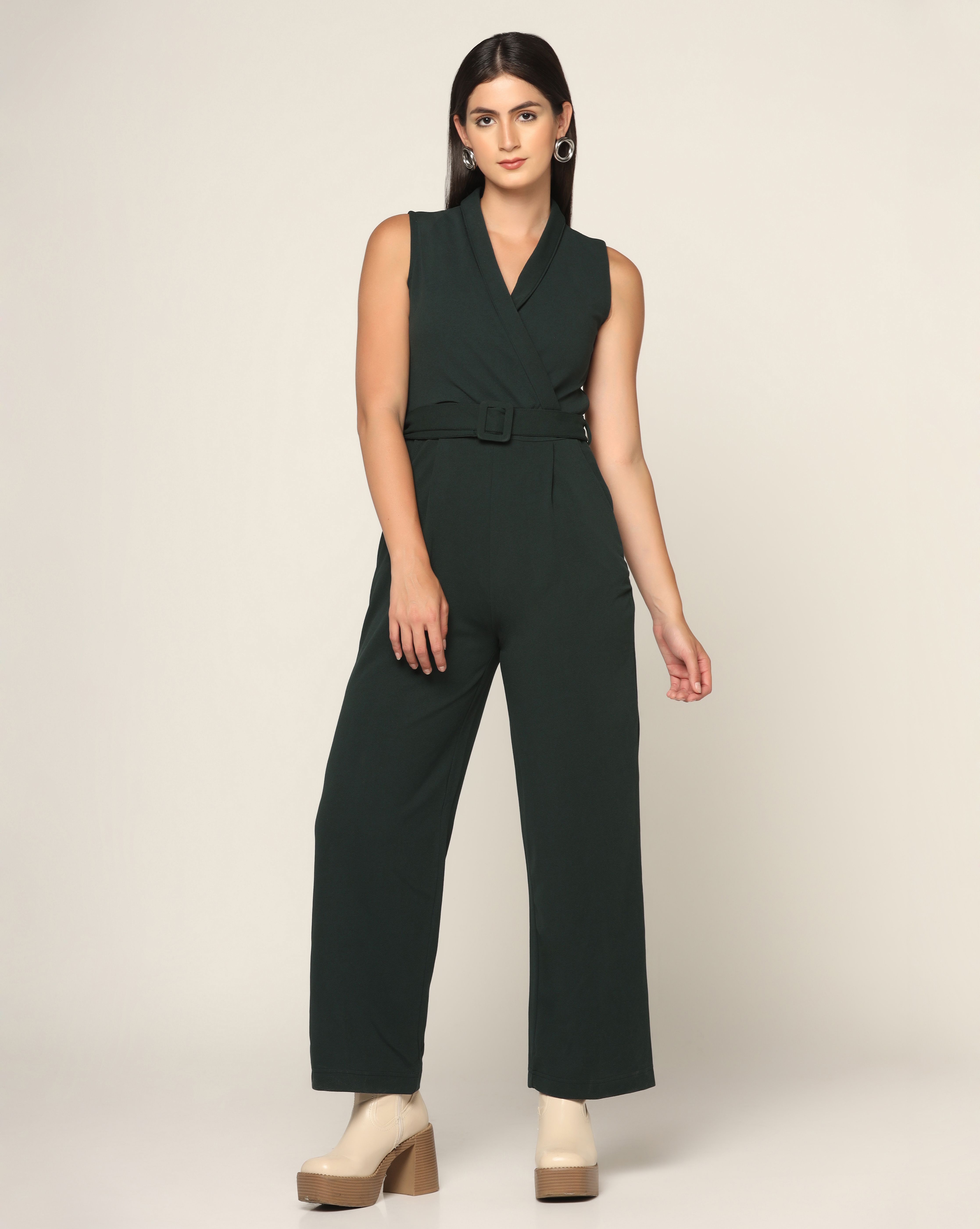zenday casual Solid Women Jumpsuit-picture-10