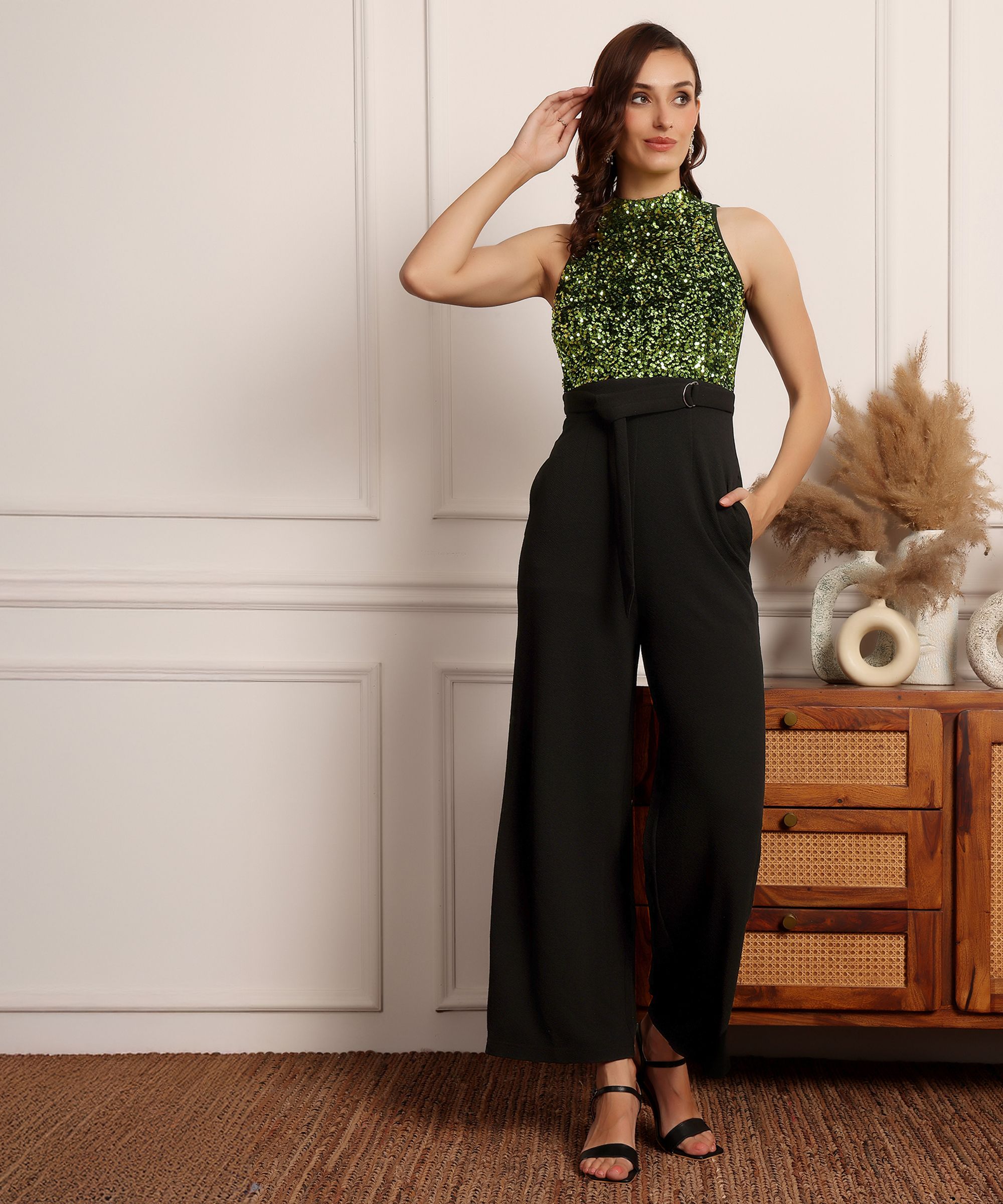 miss chase Embellished Women Jumpsuit-picture-28