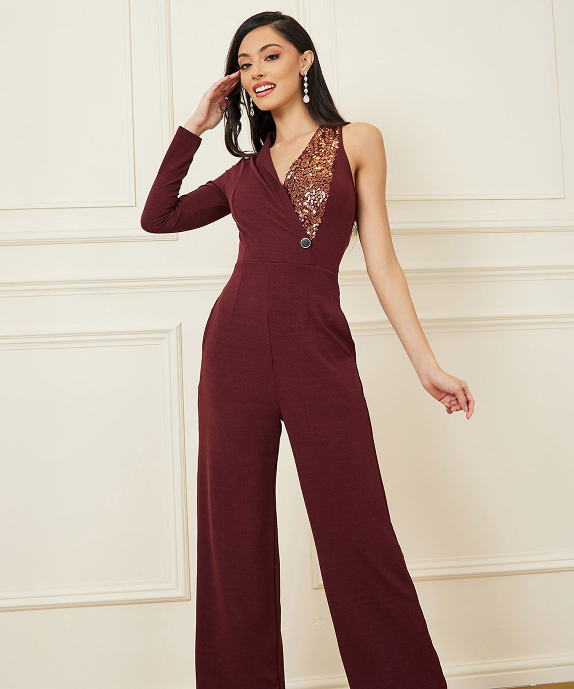 miss chase Embellished Women Jumpsuit-picture-37