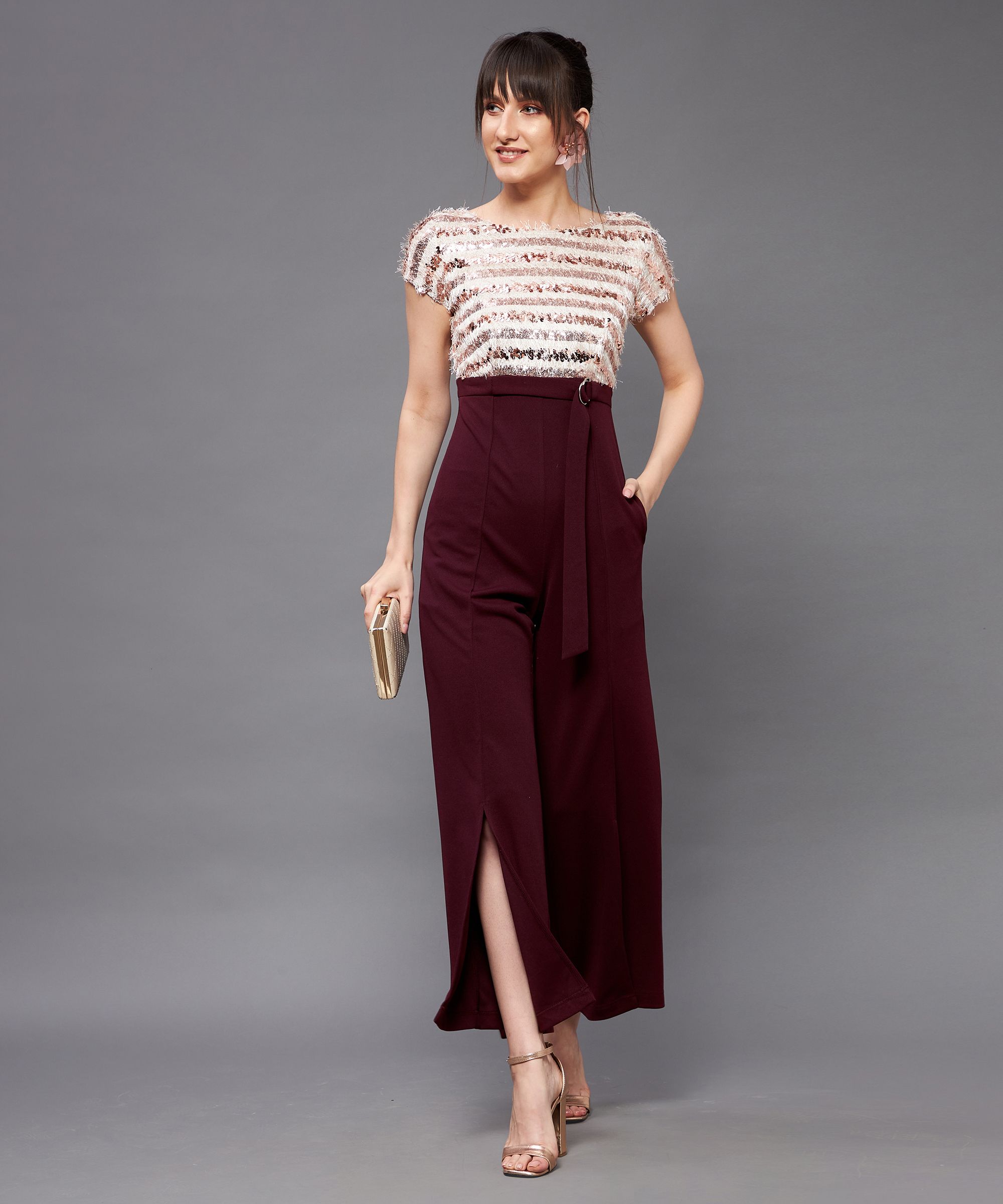 miss chase Embellished Women Jumpsuit-picture-47