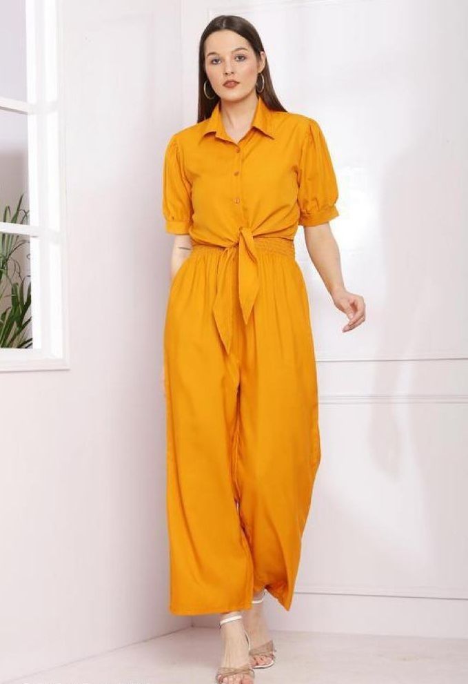 womenish Solid Women Jumpsuit-picture-10
