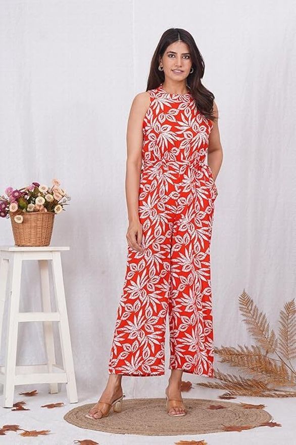 jivika creation Floral Print Women Jumpsuit-picture-45