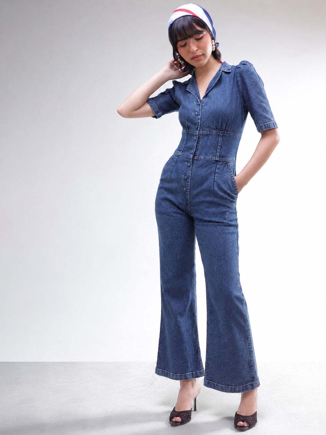 sassafras Solid Women Jumpsuit-picture-3