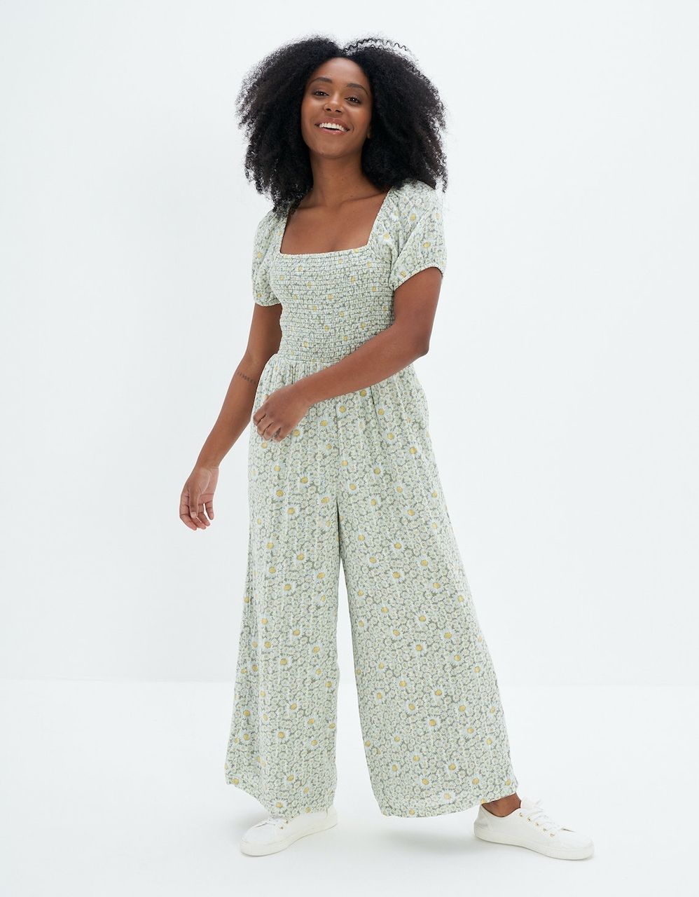 american eagle Floral Print Women Jumpsuit-picture-17