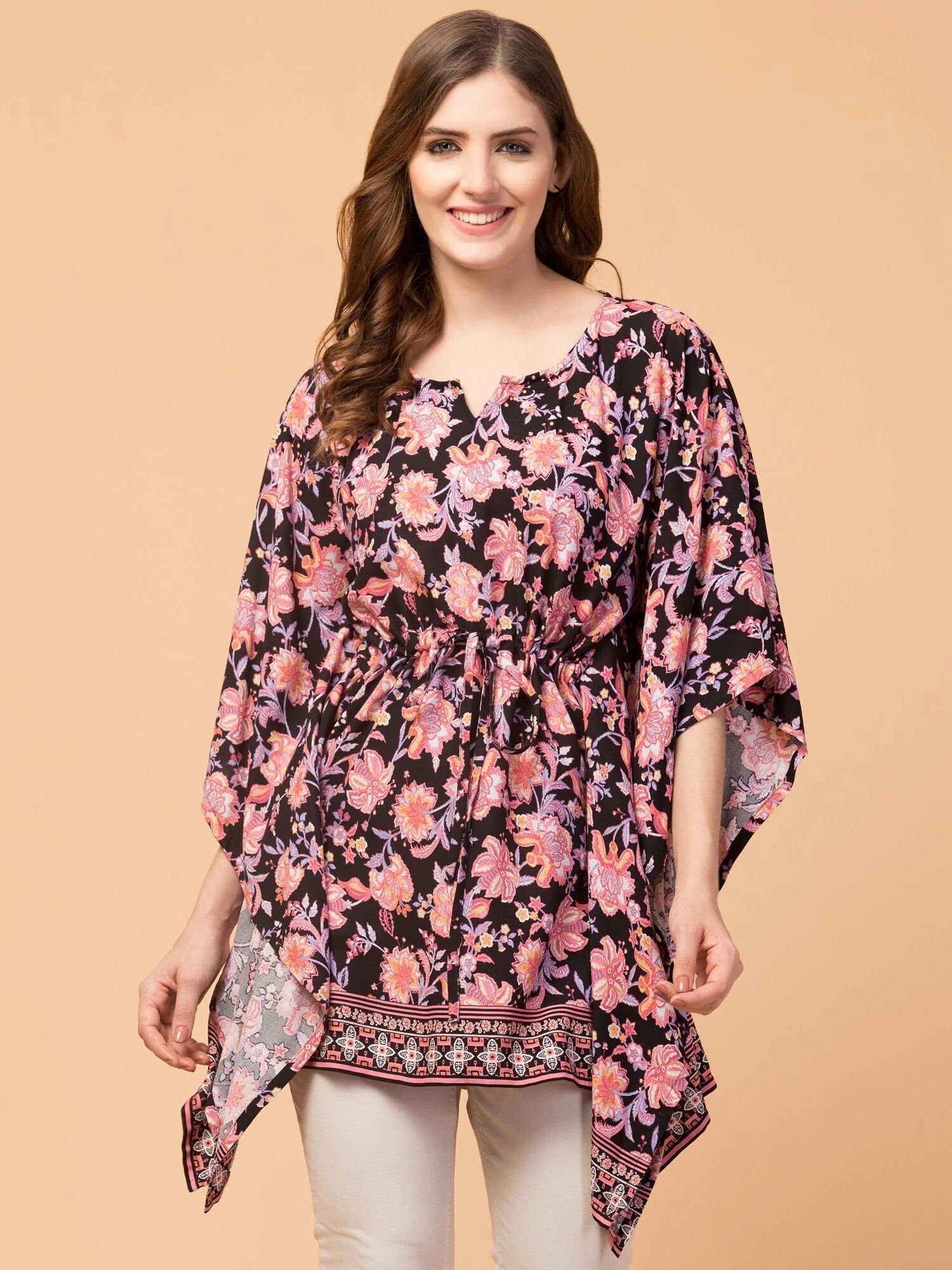 hive91 Printed Rayon Women Kaftan-picture-25
